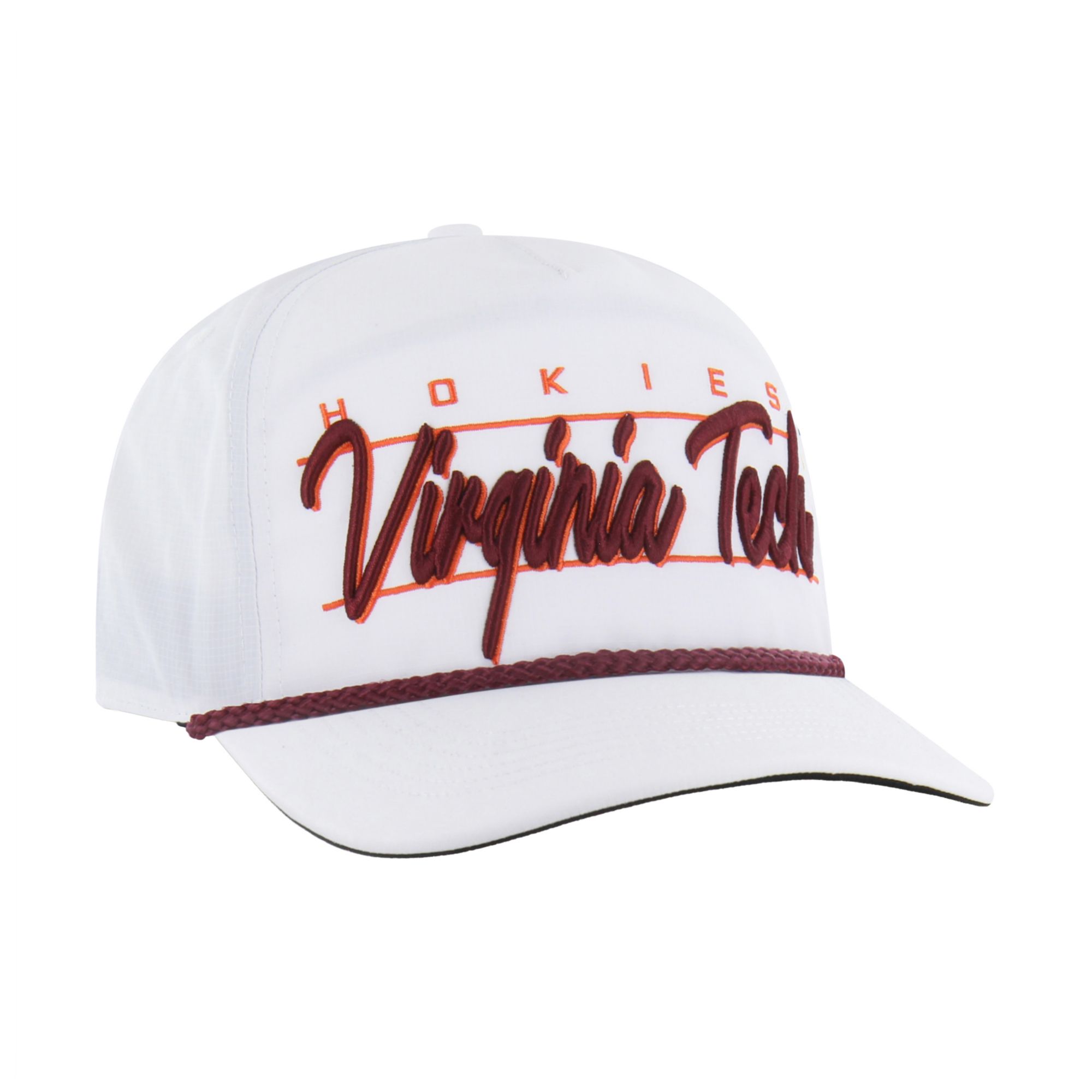 '47 Adult Virginia Tech Hokies White Brrr Condor Hitch Adjustable Hat product image