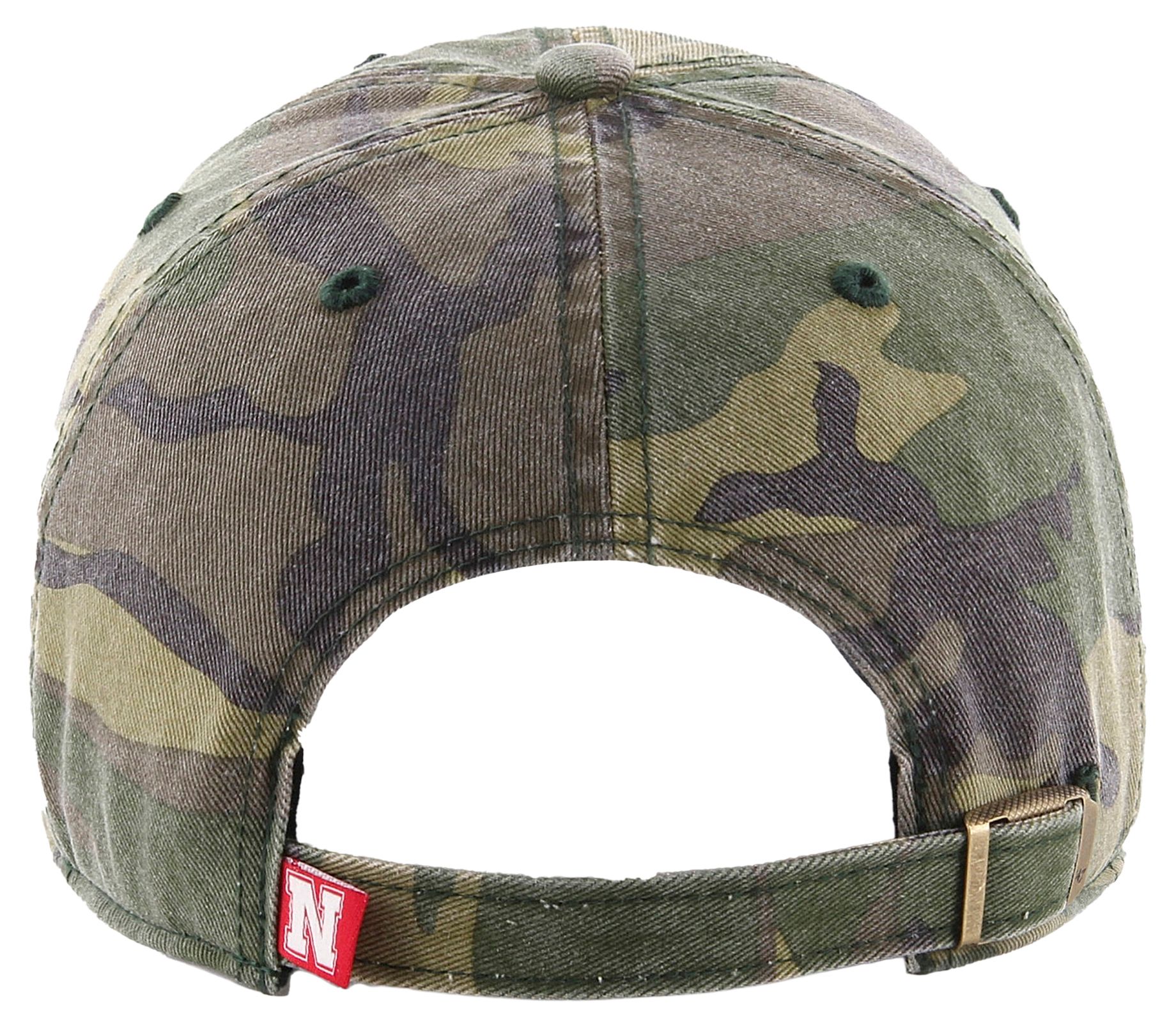 '47 Adult Nebraska Cornhuskers Camo Clean Up Adjustable Hat product image