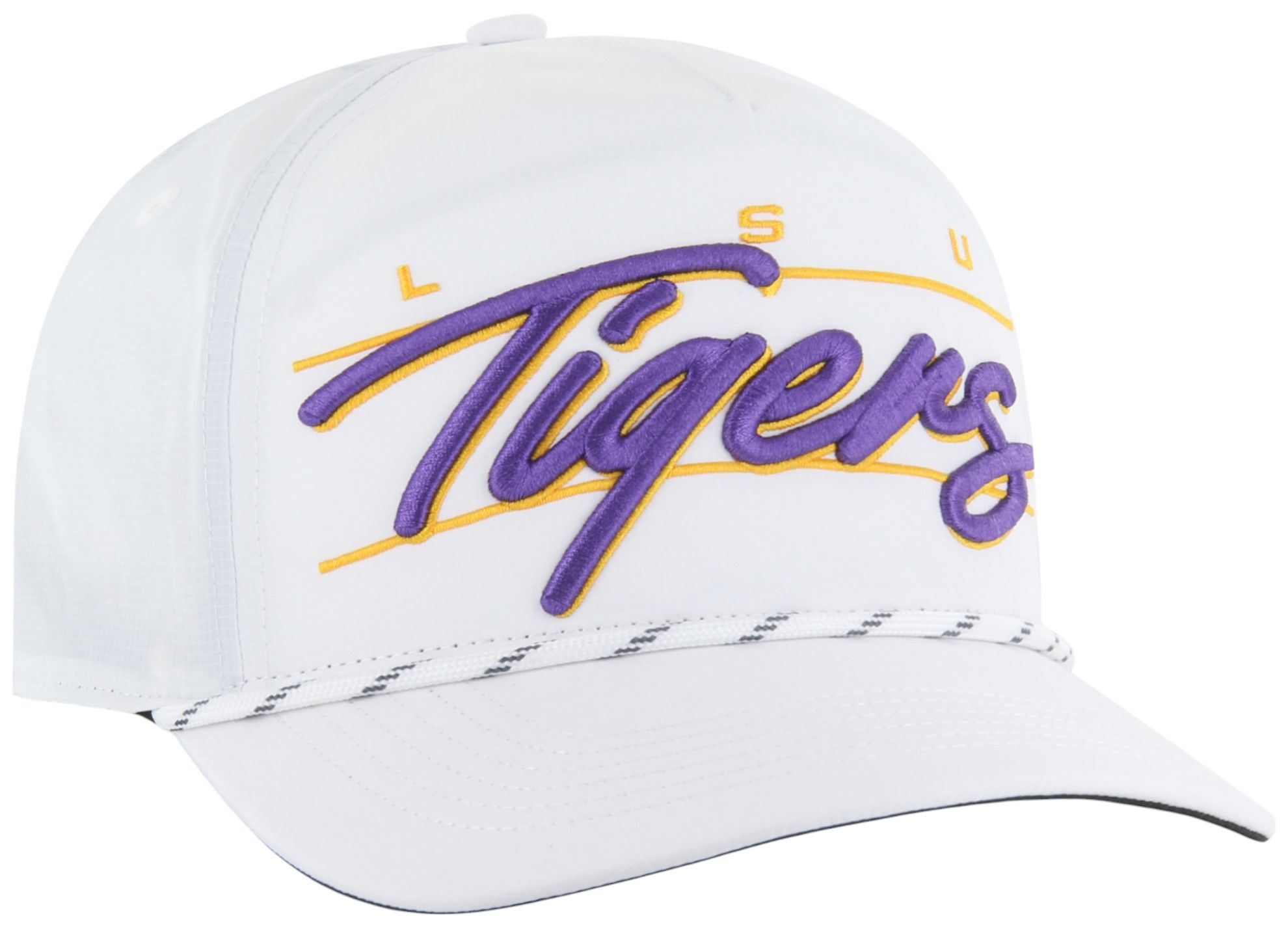 '47 Adult LSU Tigers White Condor Hitch Adjustable Hat product image