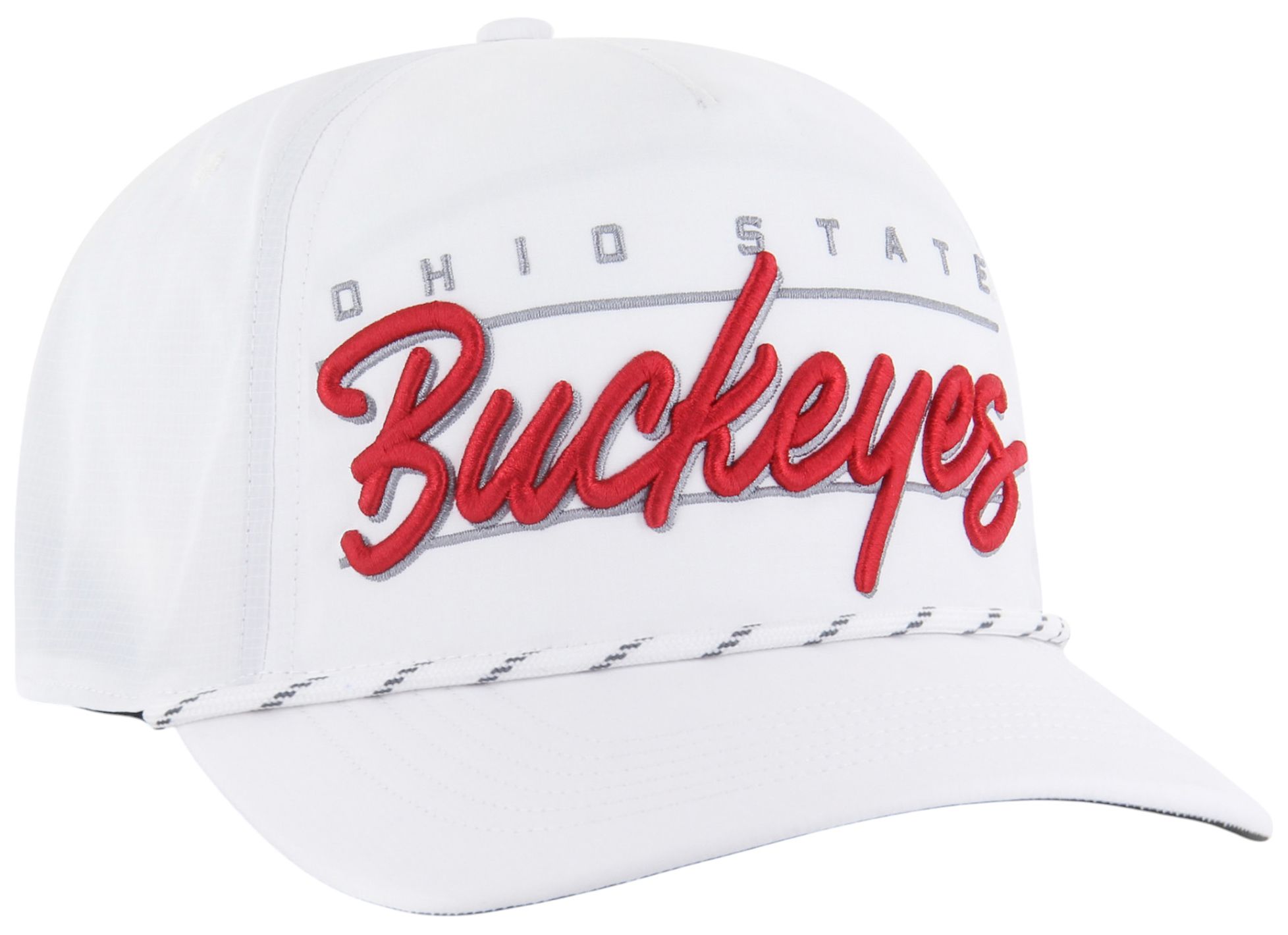 '47 Adult Ohio State Buckeyes White Condor Hitch Adjustable Hat product image