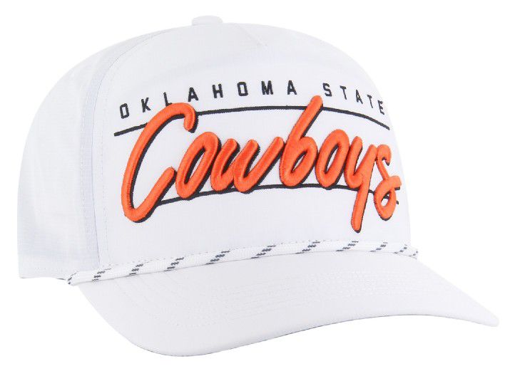 '47 Adult Oklahoma State Cowboys White Condor Hitch Adjustable Hat product image