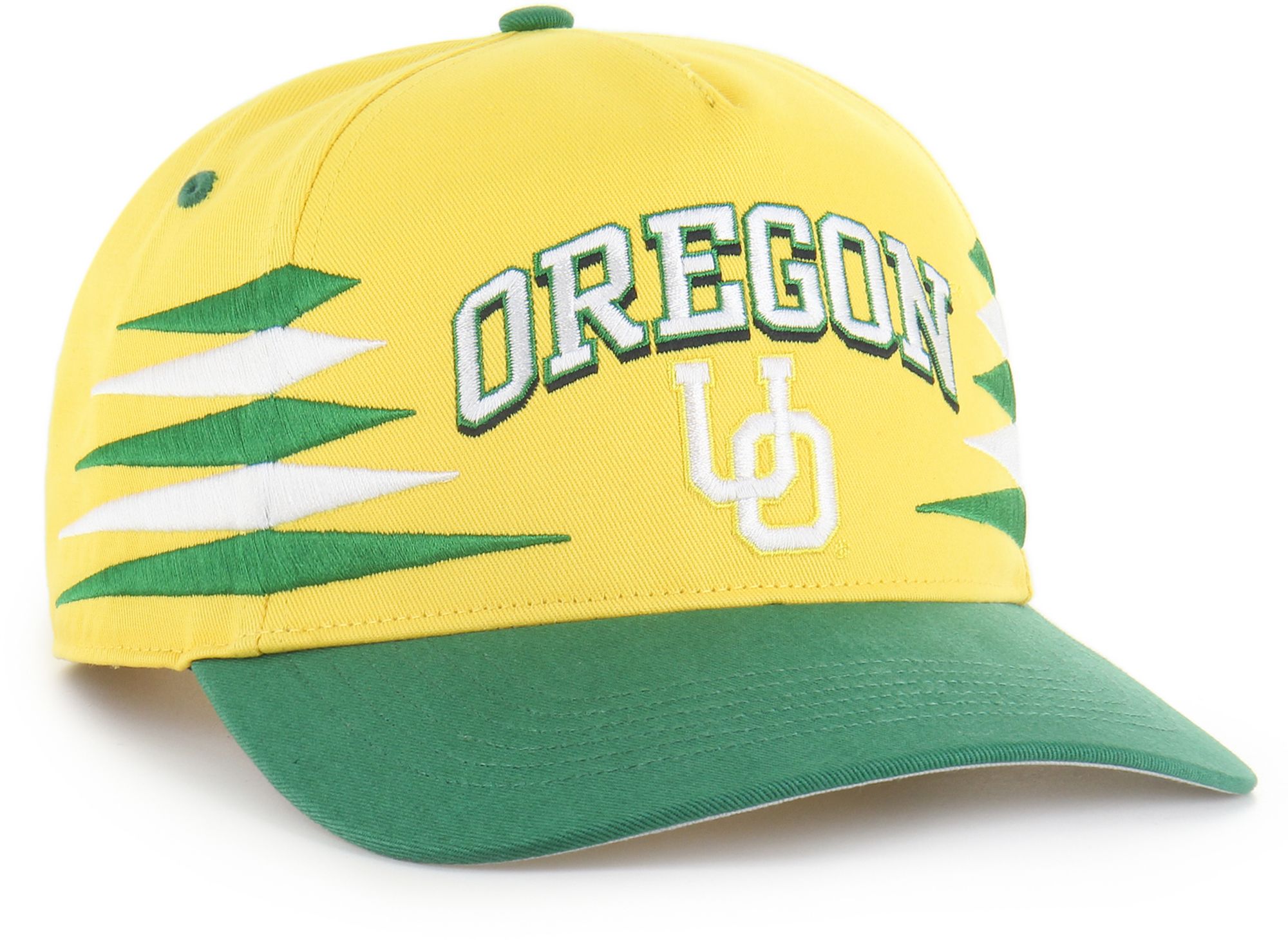 '47 Adult Oregon Ducks Yellow Diamond Cut Hitch Adjustable Hat product image