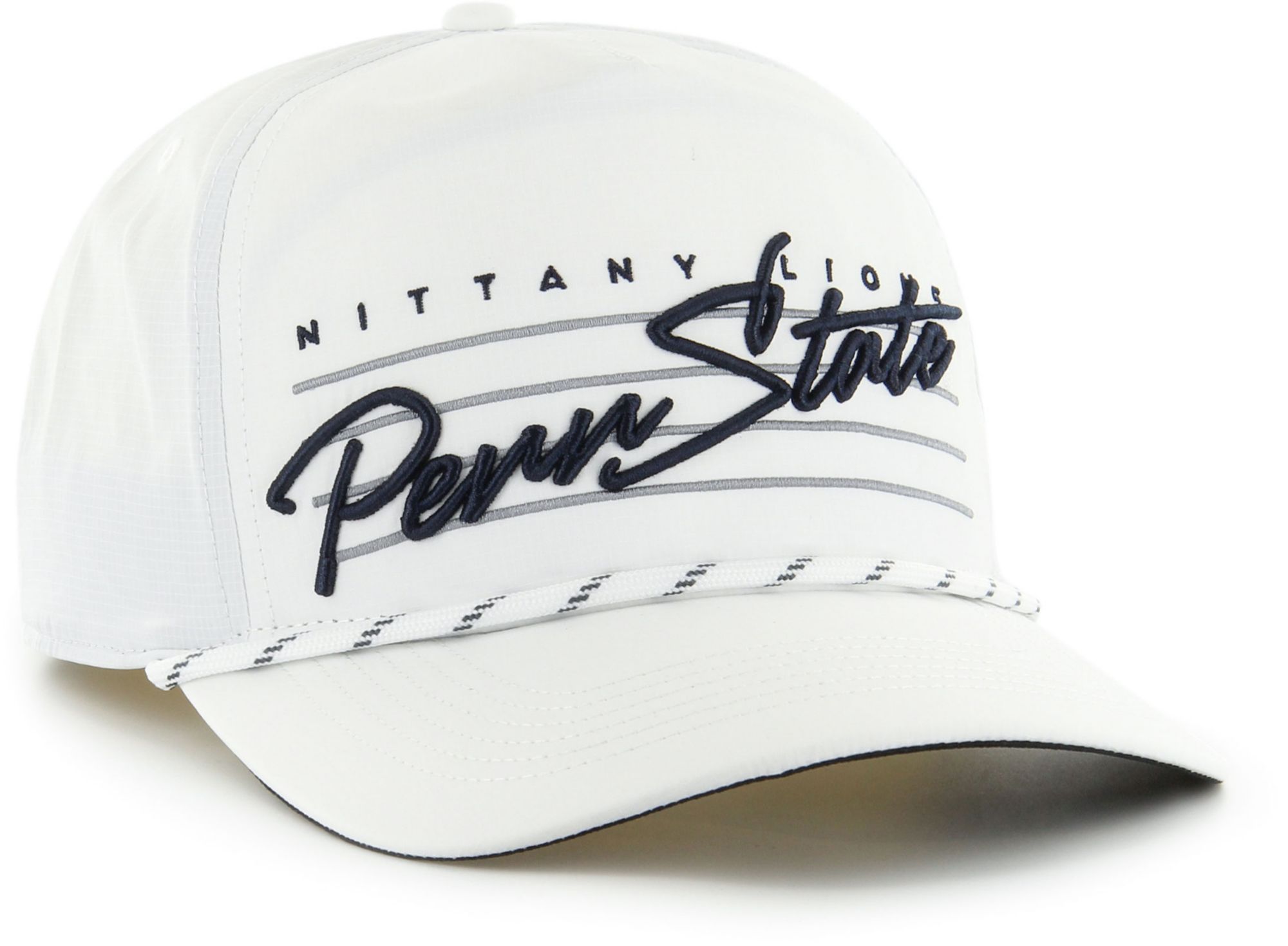 ‘47 Men's Penn State Nittany Lions White Downburst Hitch Rope Adjustable Hat product image