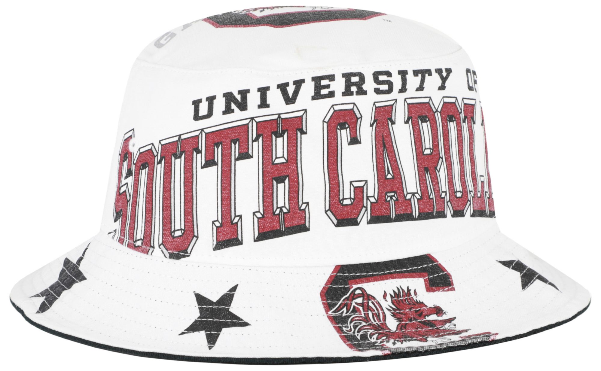 '47 Women's South Carolina Gamecocks White Energize Bucket Hat product image