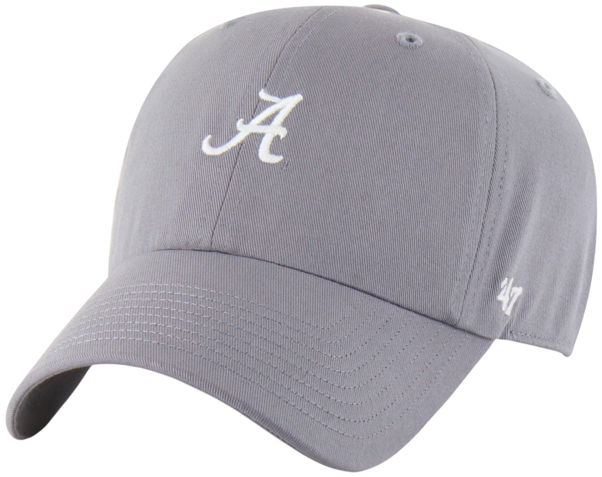 '47 Adult Alabama Crimson Tide Wolf Grey Foundational Clean Up Adjustable Hat product image