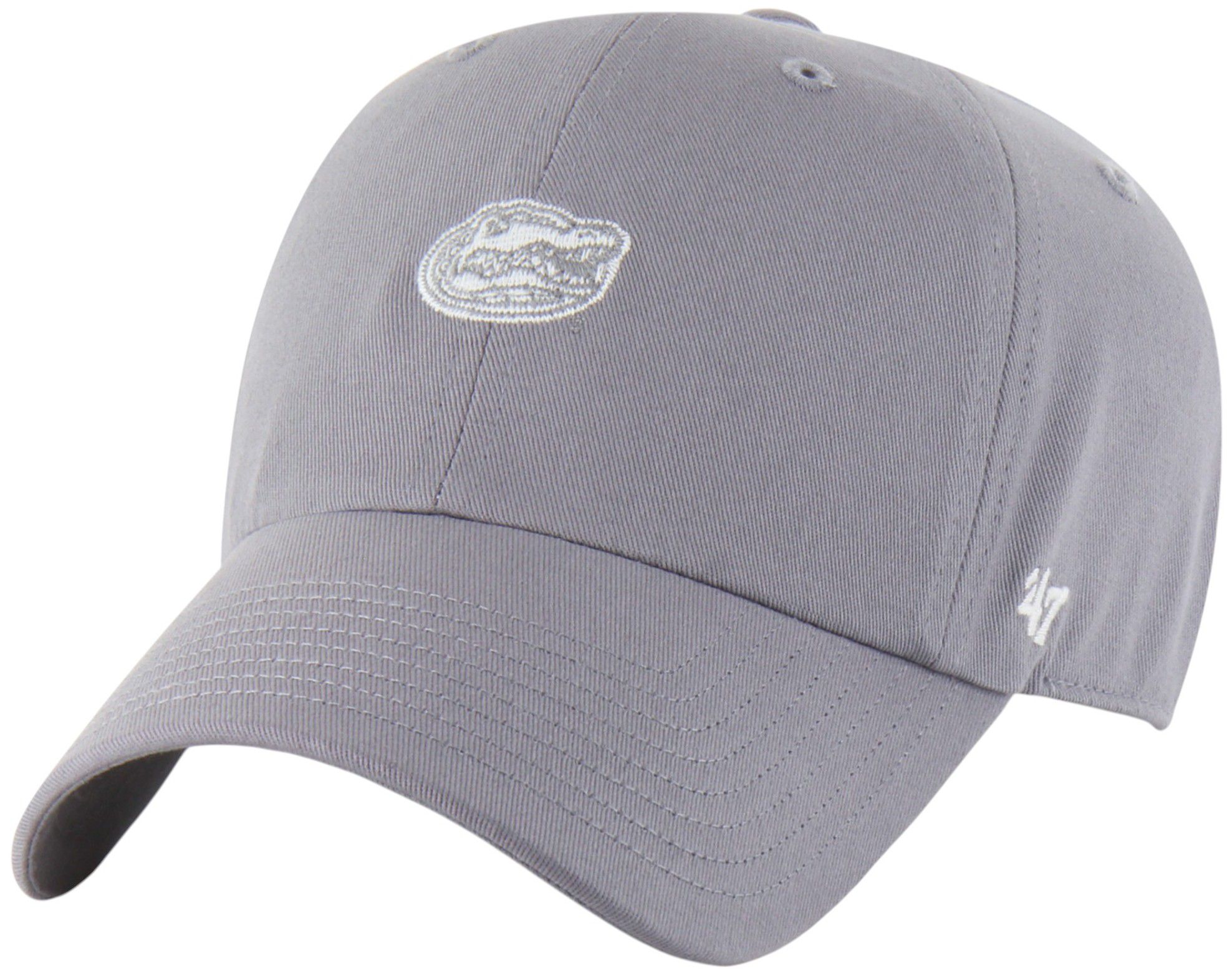 '47 Adult Florida Gators Wolf Grey Foundational Clean Up Adjustable Hat product image