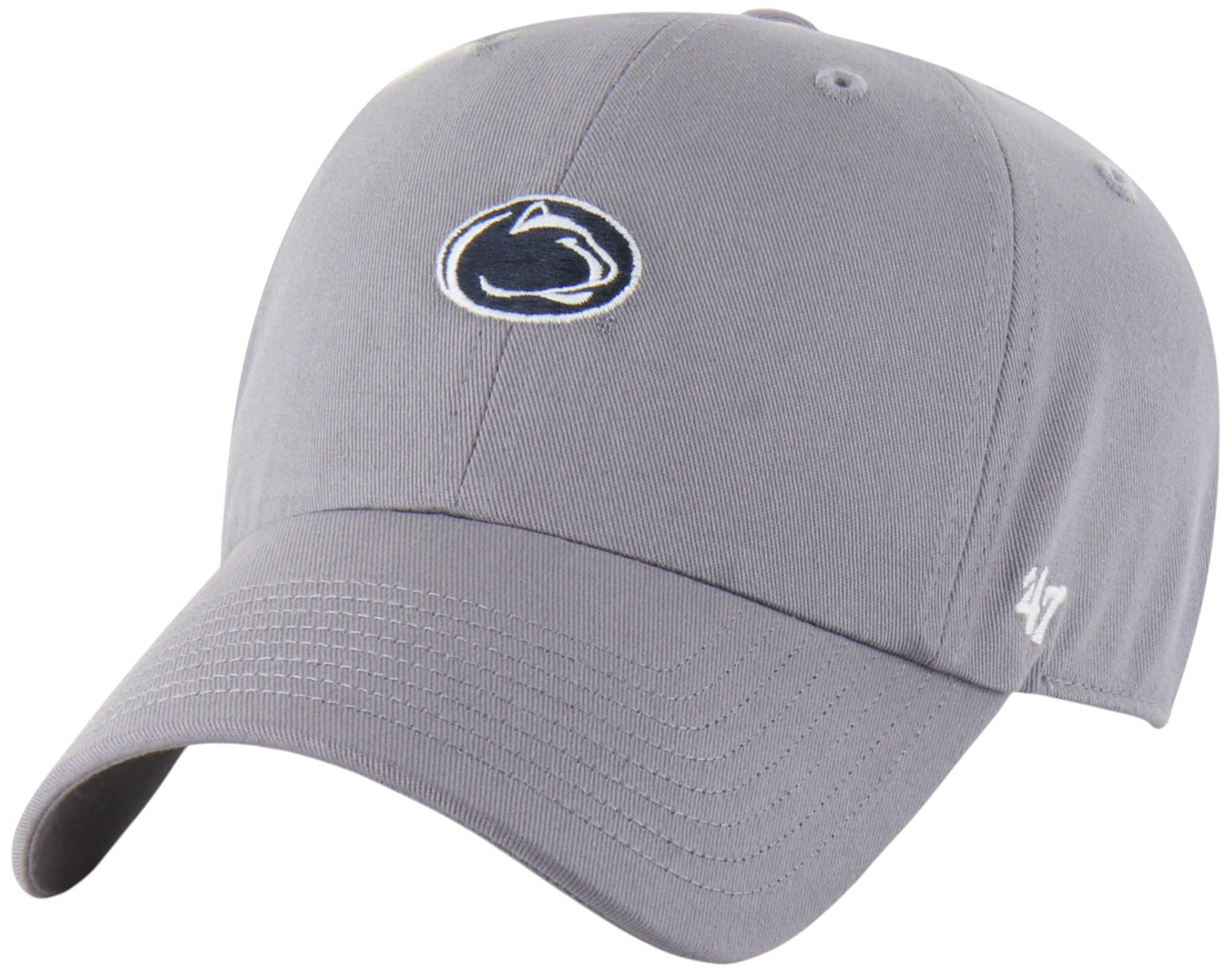 '47 Adult Penn State Nittany Lions Wolf Grey Foundational Clean Up Adjustable Hat product image