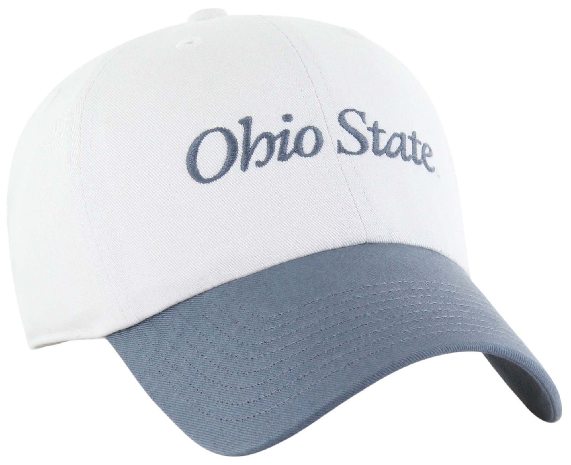 '47 Adult Ohio State Buckeyes Sandstone Script Clean Up Adjustable Hat product image