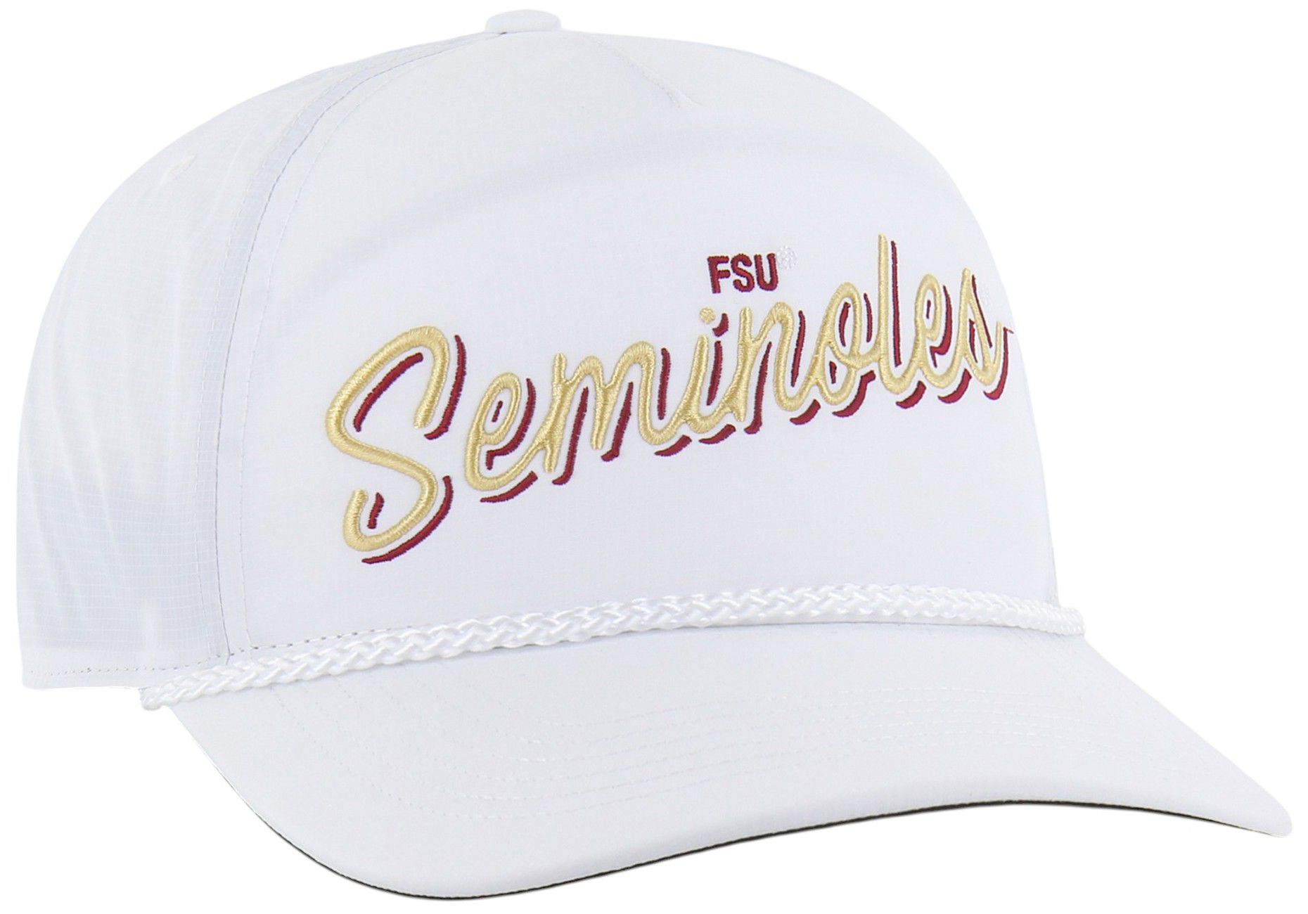 '47 Adult Florida State Seminoles White Brrr Fairway Hitch Adjustable Hat product image