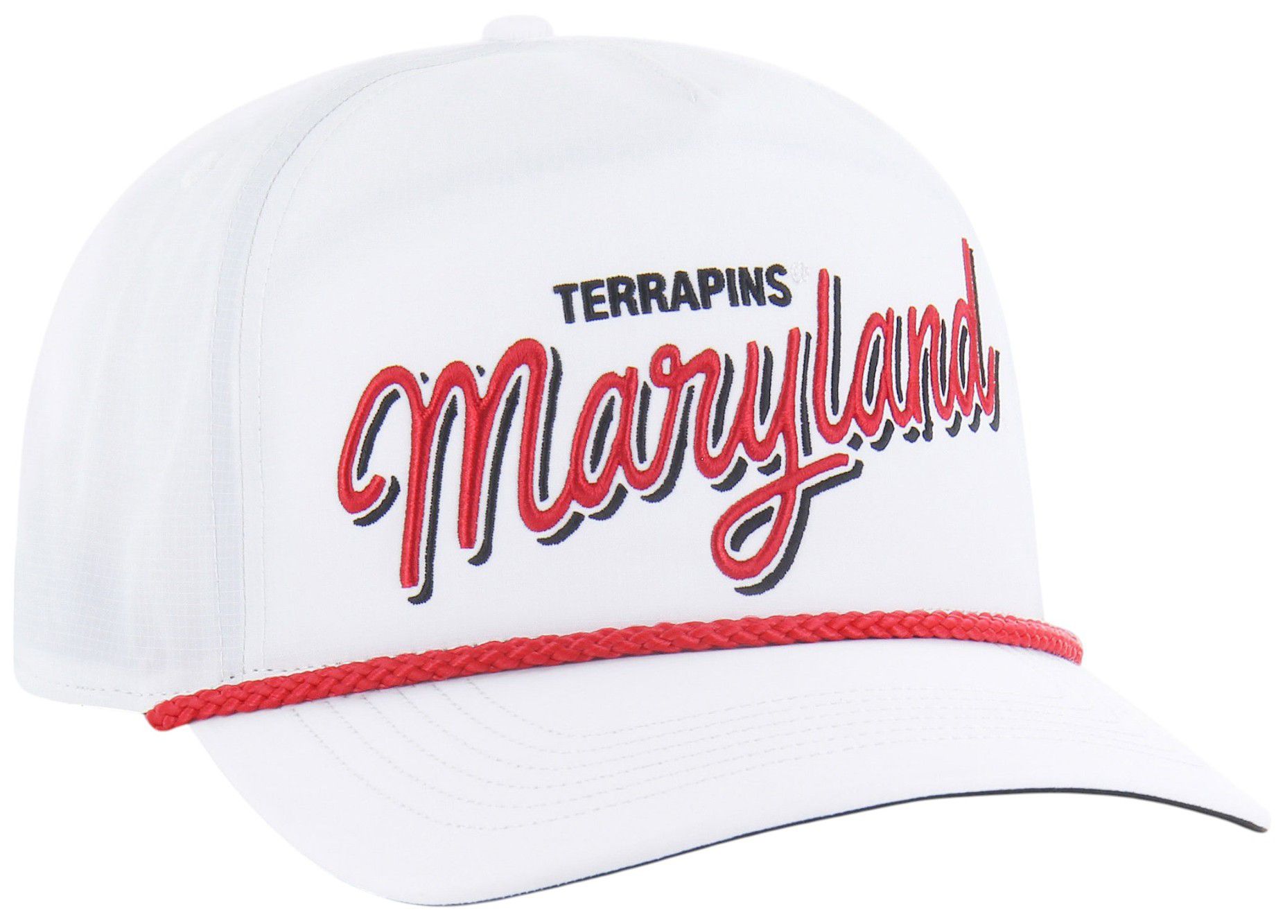 '47 Adult Maryland Terrapins White Brrr Fairway Hitch Adjustable Hat product image