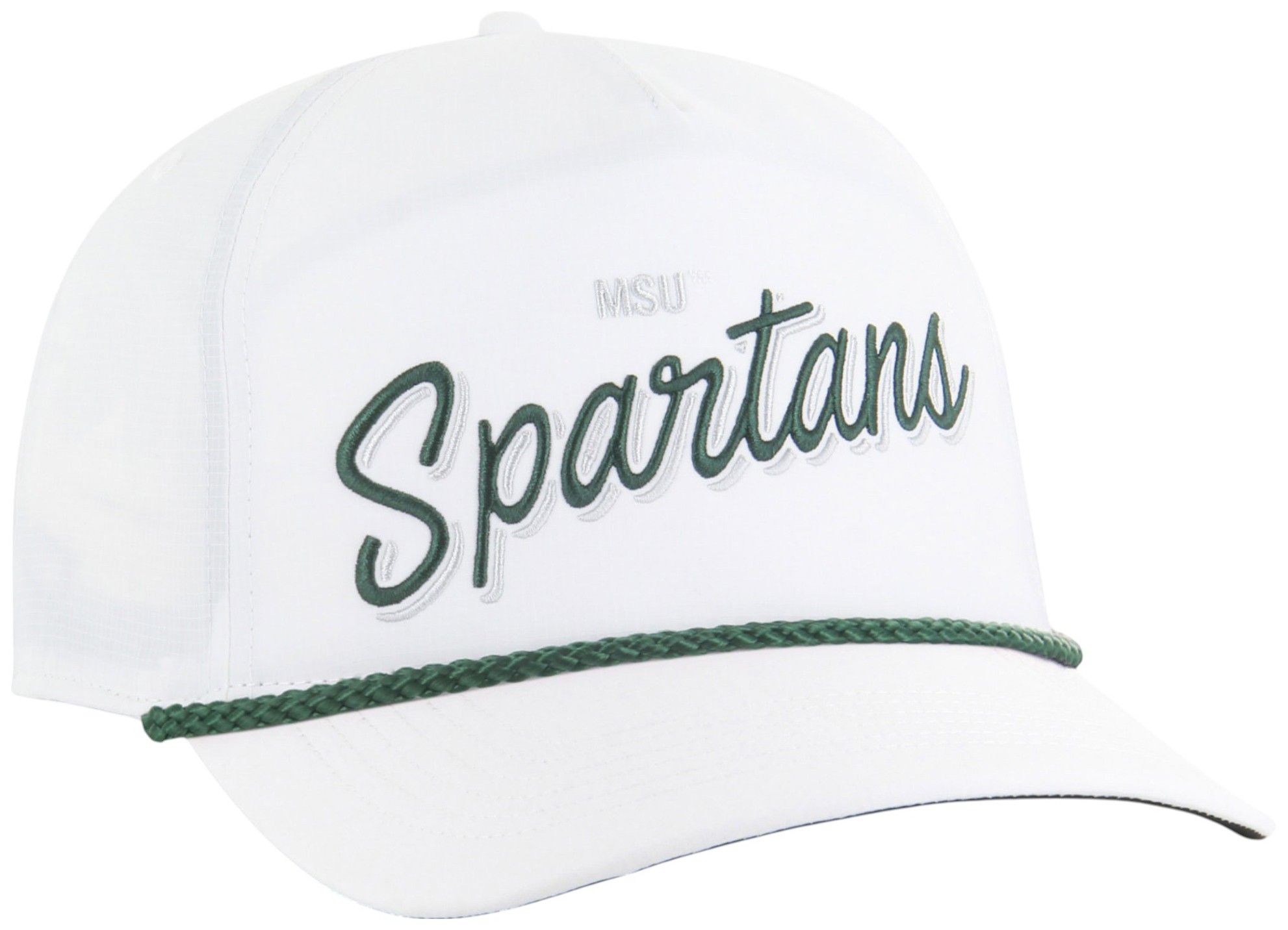 '47 Adult Michigan State Spartans White Brrr Fairway Hitch Adjustable Hat product image