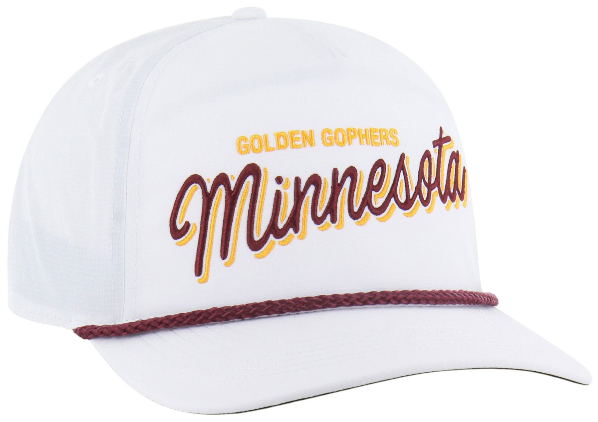 '47 Adult Minnesota Golden Gophers White Brrr Fairway Hitch Adjustable Hat product image