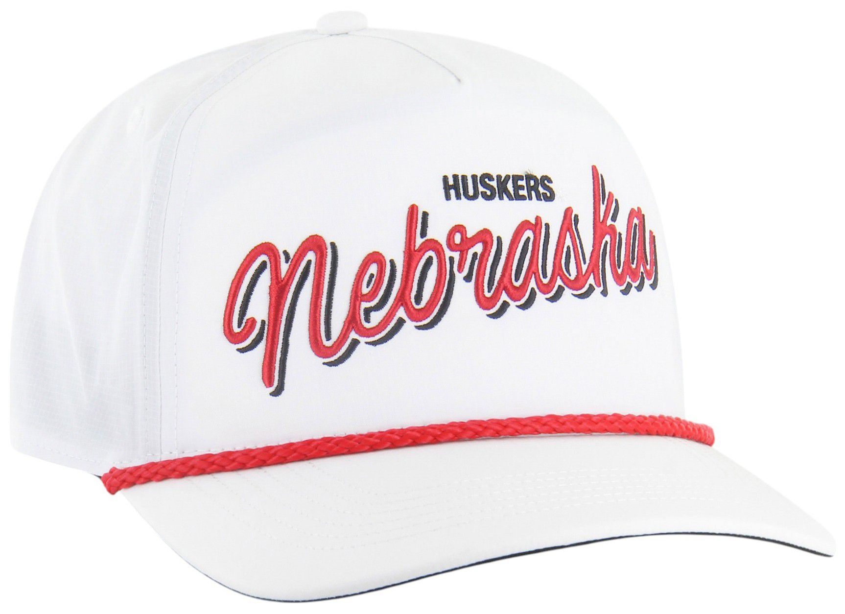 '47 Adult Nebraska Cornhuskers White Brrr Fairway Hitch Adjustable Hat product image