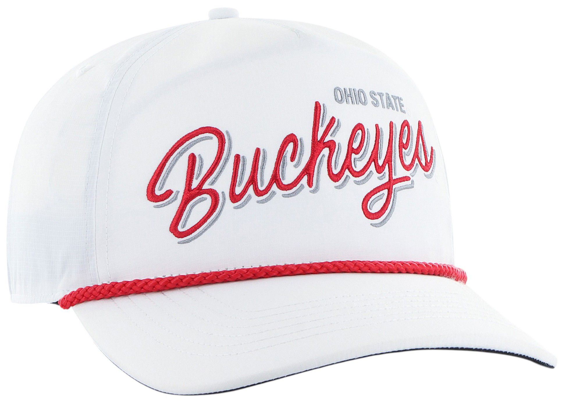 '47 Adult Ohio State Buckeyes White Brr Fairway Hitch Adjustable Hat product image
