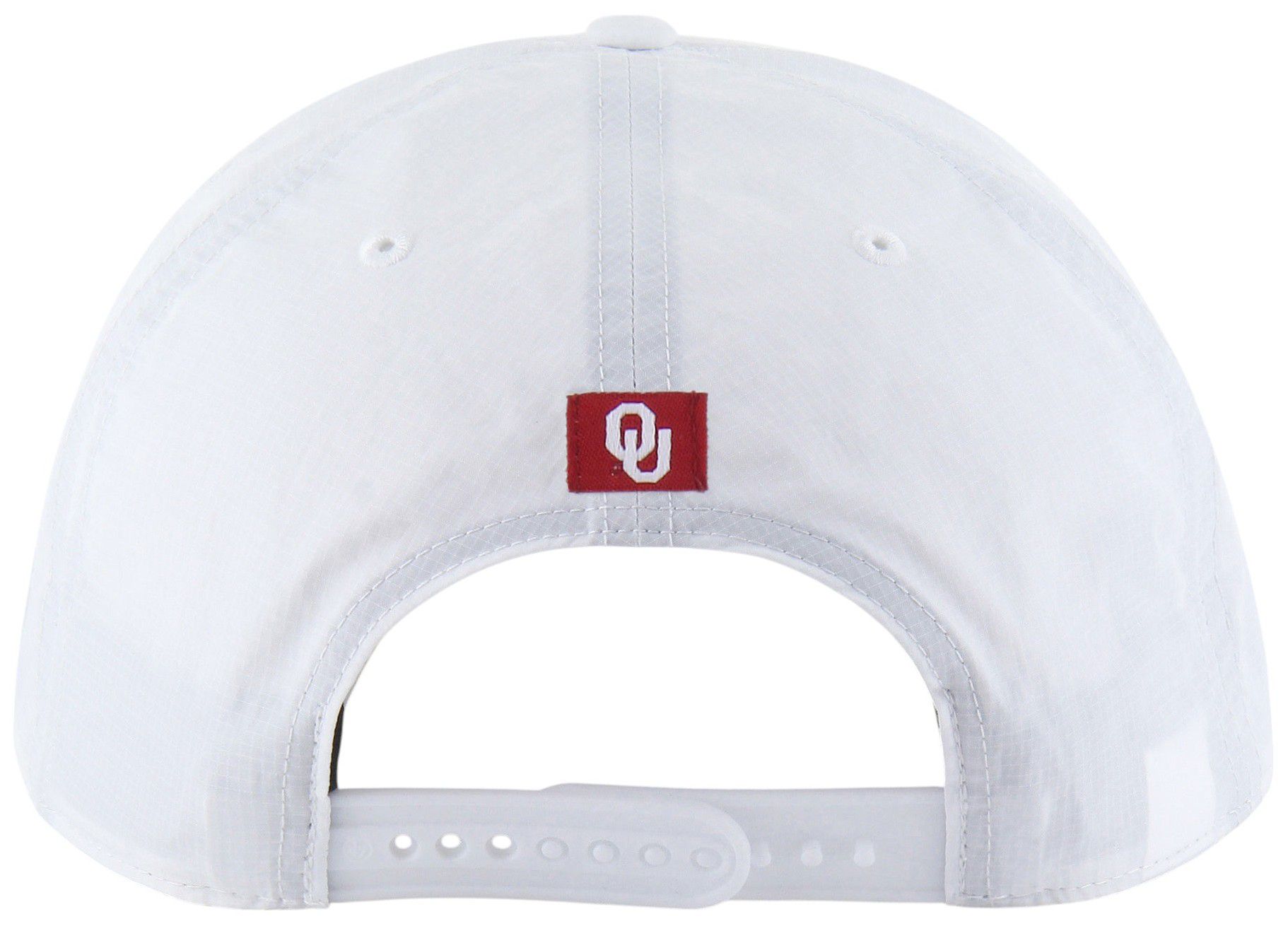 '47 Adult Oklahoma Sooners White Brrr Fairway Hitch Adjustable Hat product image