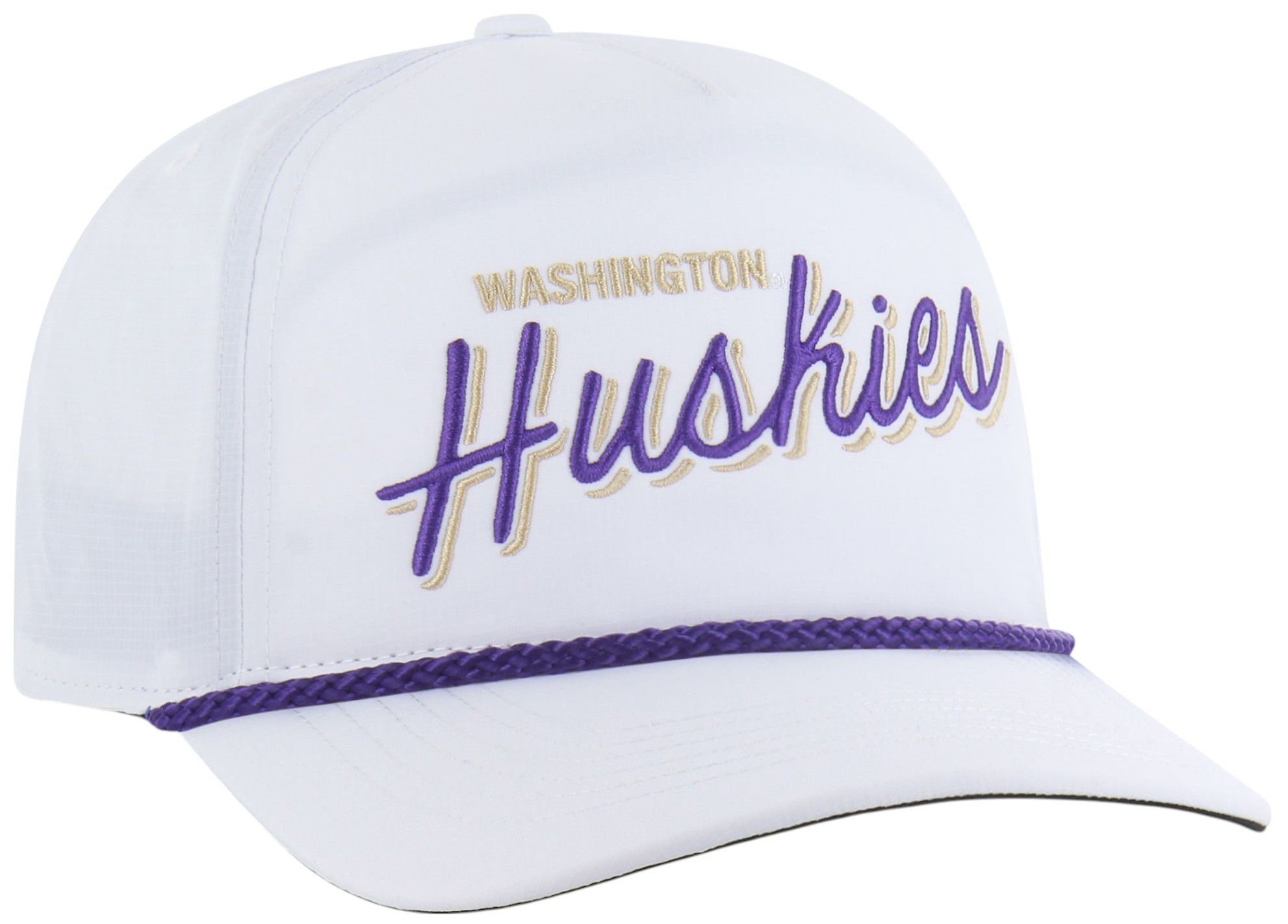 '47 Adult Washington Huskies White Brrr Fairway Hitch Adjustable Hat product image