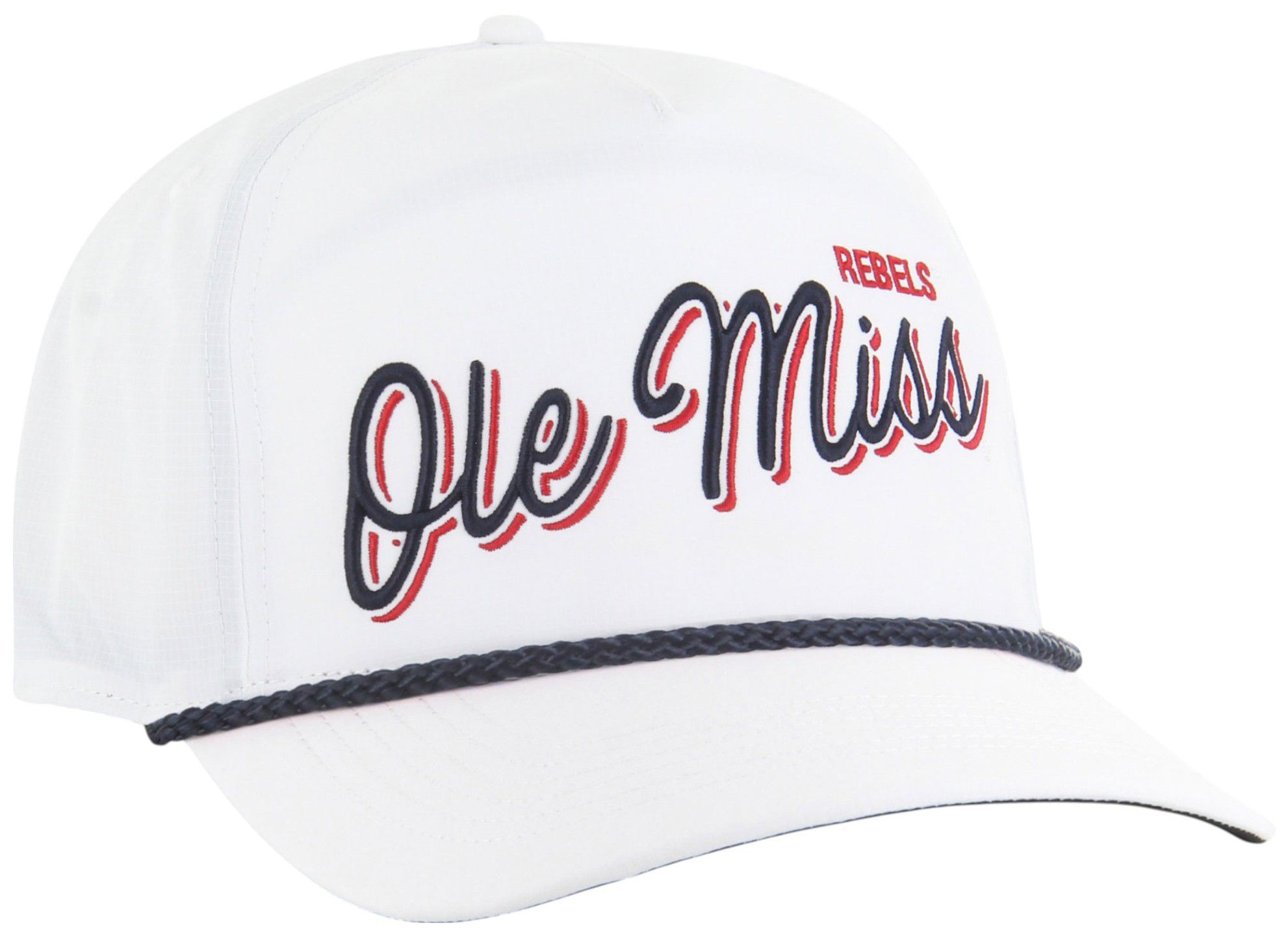 '47 Adult Ole Miss Rebels White Brrr Fairway Hitch Adjustable Hat product image
