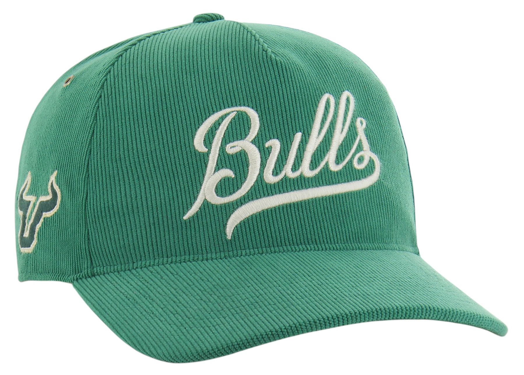 '47 Adult South Florida Bulls Kelly Golden Age Cord Hitch Adjustable Hat product image