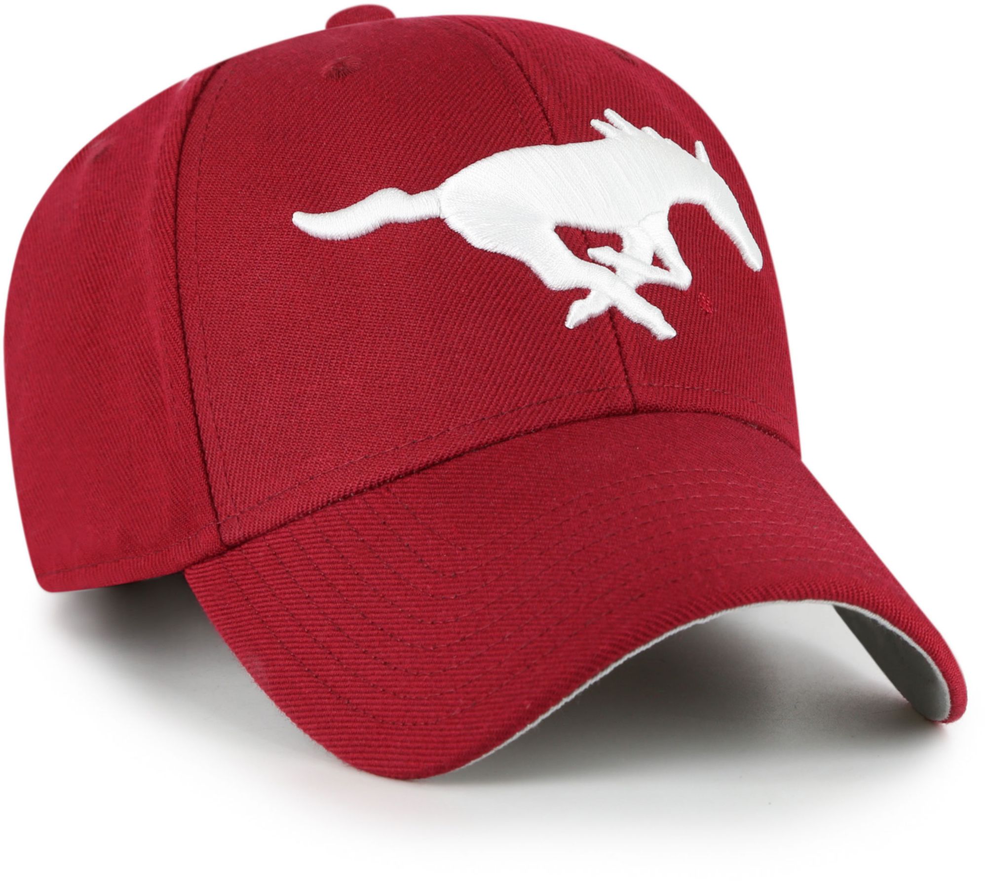 ‘47 Southern Methodist Mustangs Red MVP Adjustable Hat