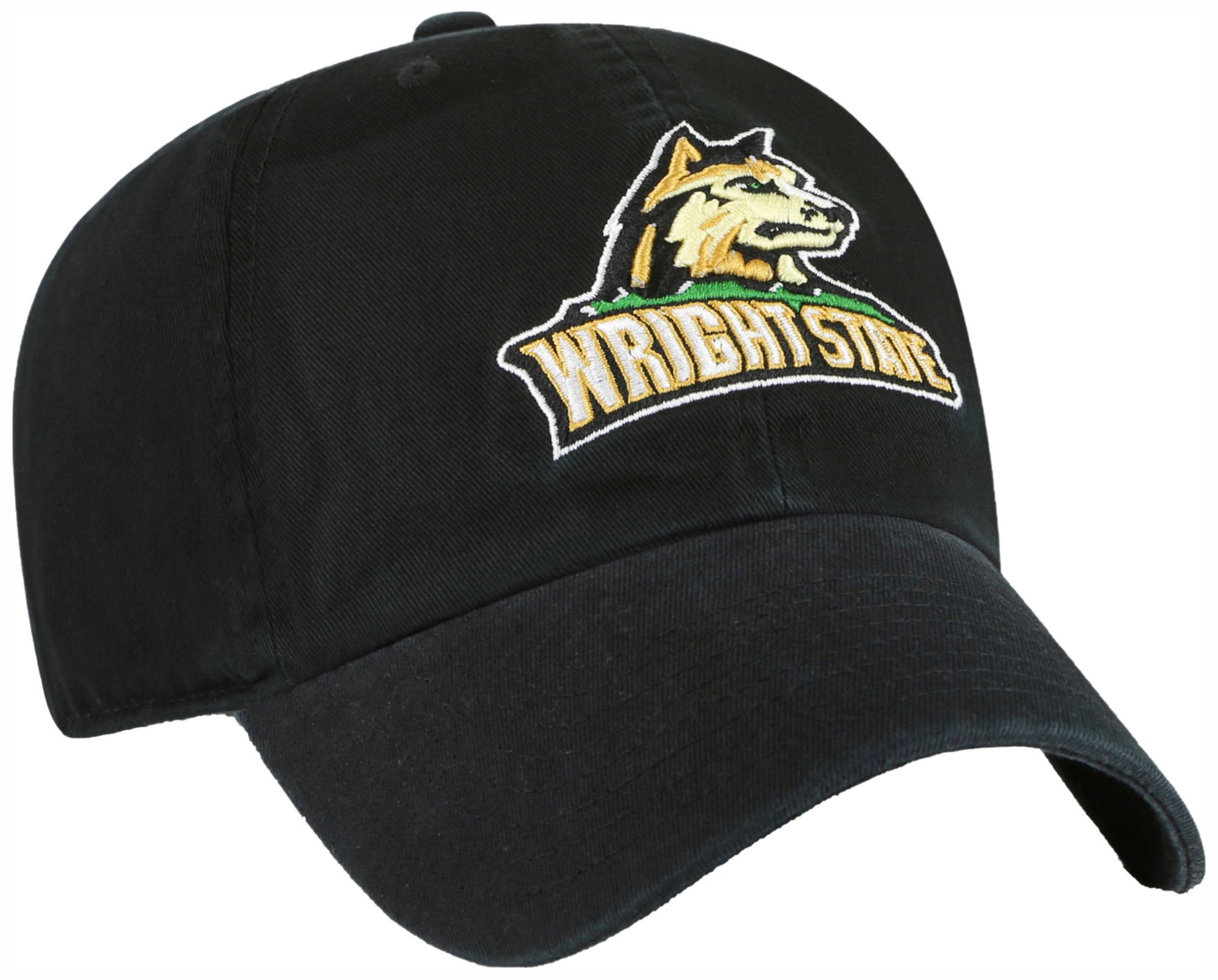 '47 Adult Wright State Raiders Black Logo Clean Up Adjustable Hat product image