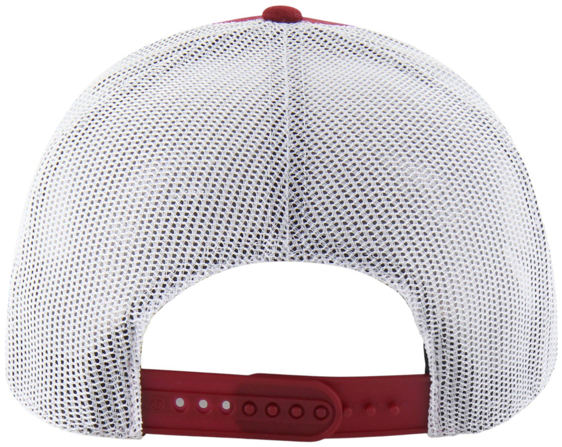 '47 Adult Indiana Hoosiers Razor Red Novak SMU Adjustable Trucker Hat product image