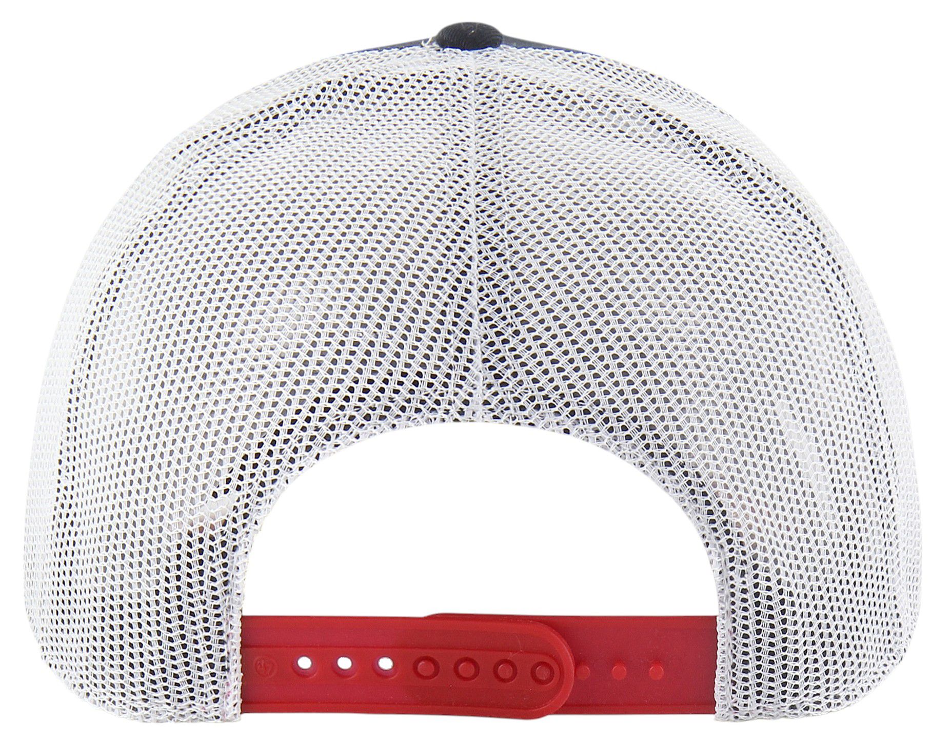 47 Adult Connecticut Huskies Navy Novak SMU Adjustable Trucker Hat product image