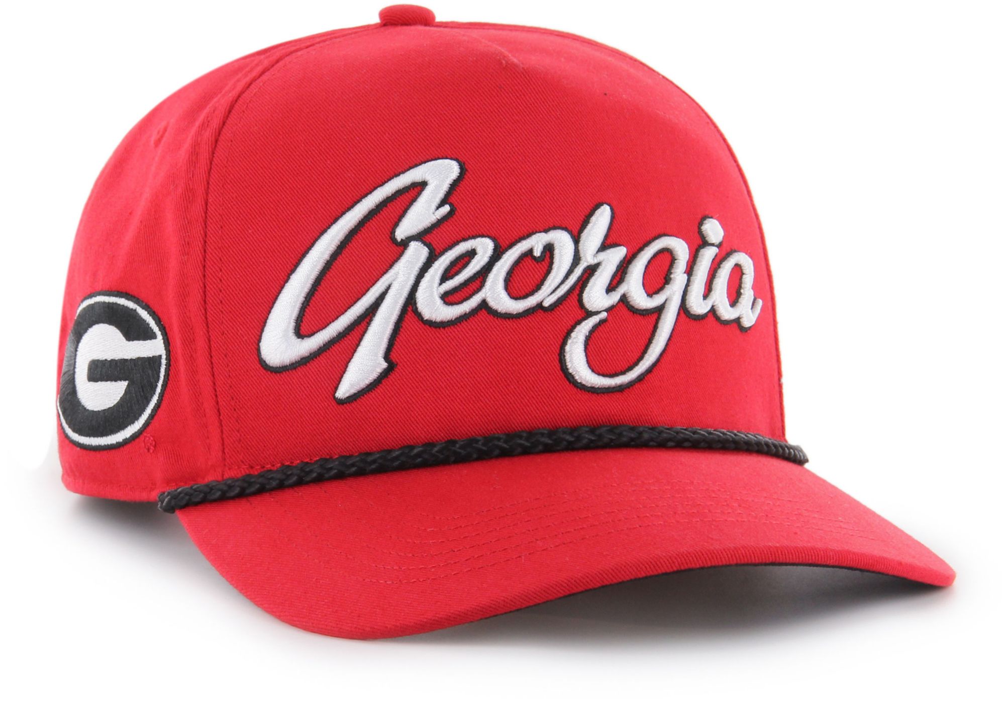 '47 Men's Georgia Bulldogs Red Overhand Script Hitch Adjustable Hat product image