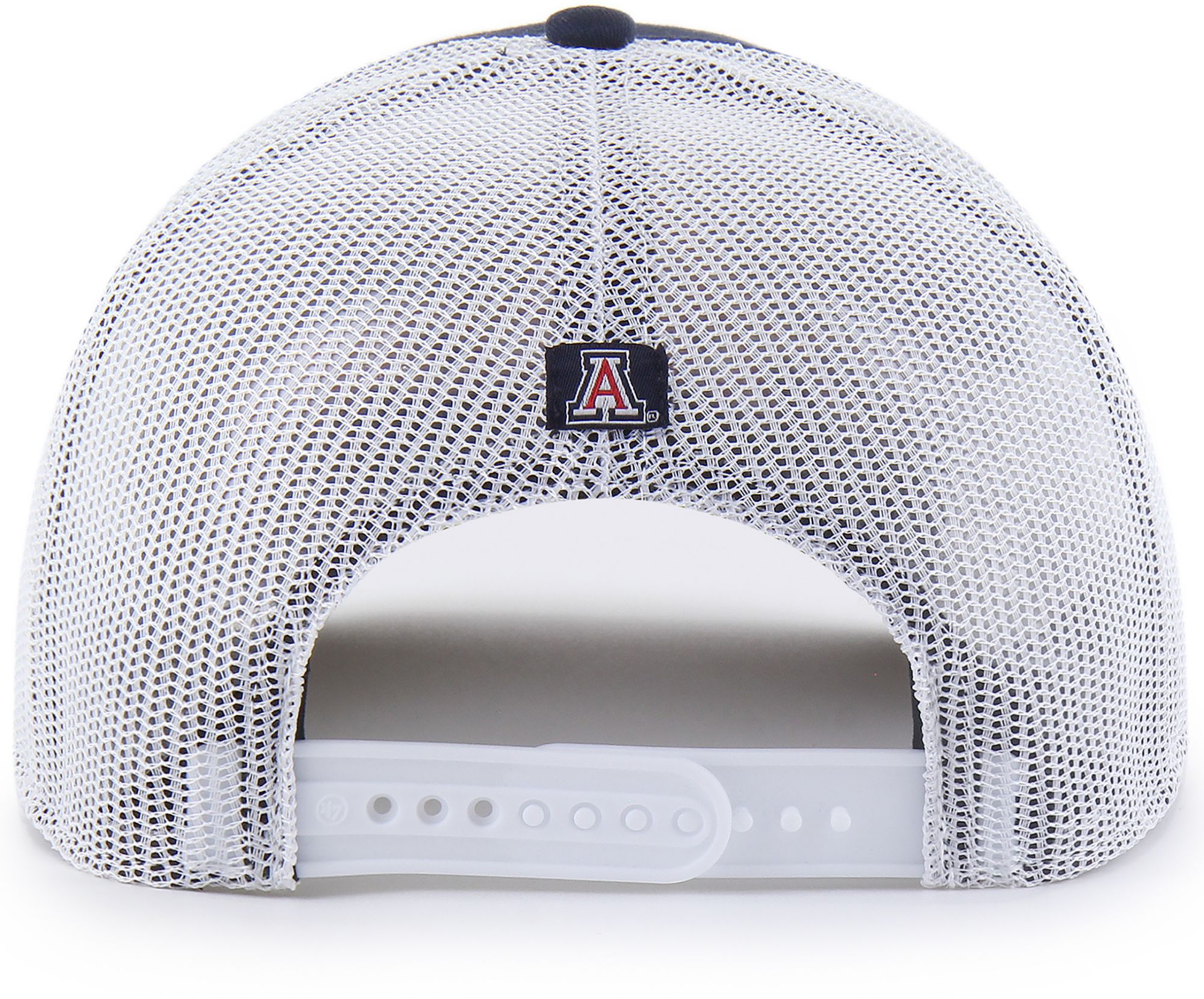 '47 Adult Arizona Wildcats Navy Overhand Adjustable Trucker Hat product image