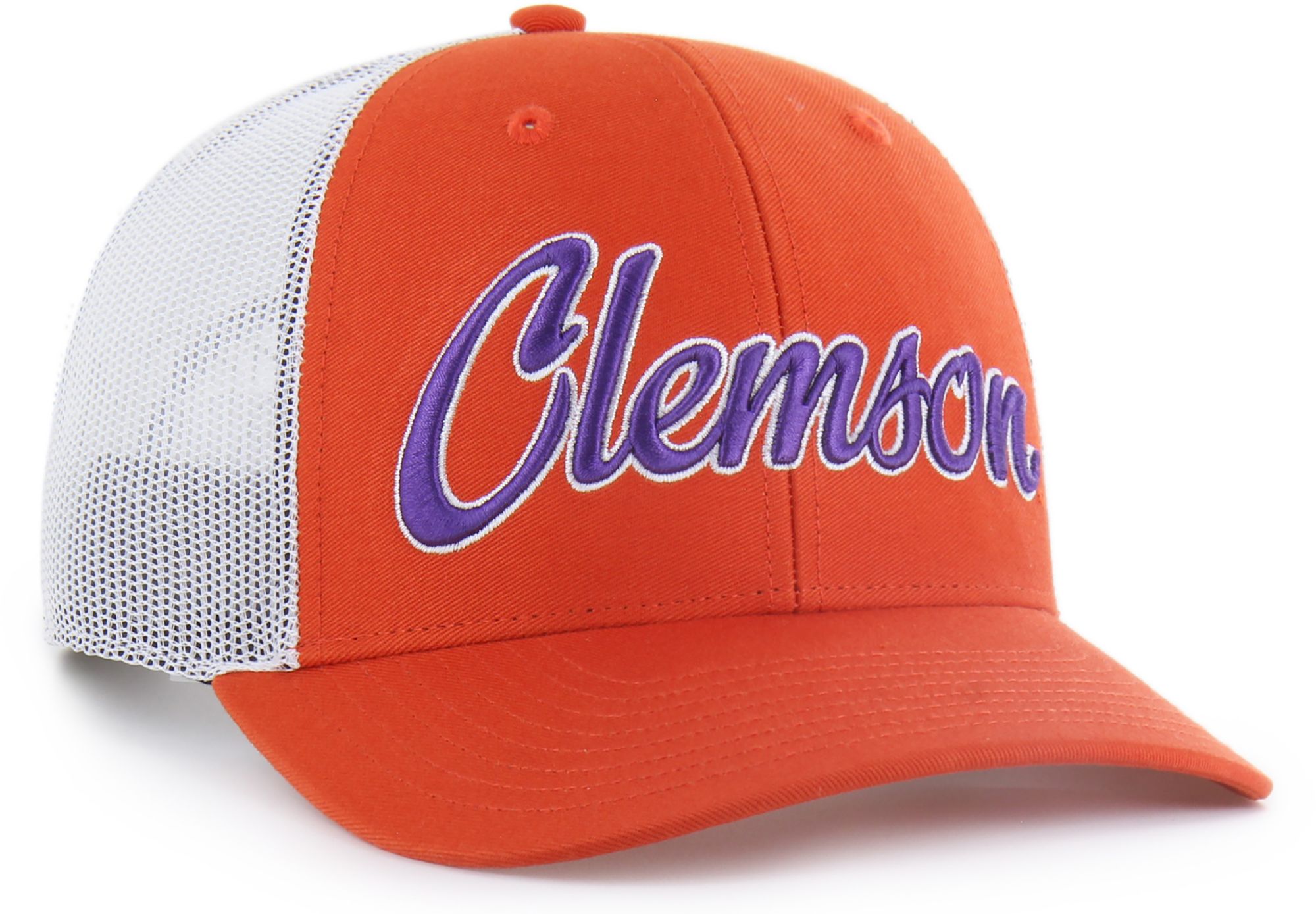 '47 Adult Clemson Tigers Orange Overhand Adjustable Trucker Hat product image