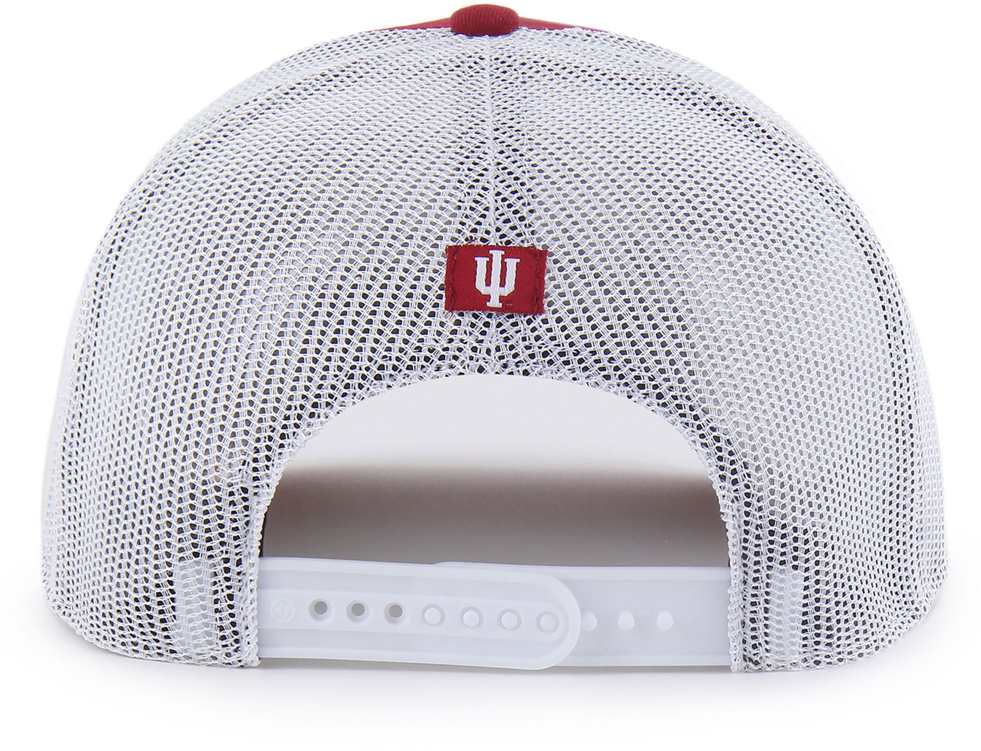 '47 Adult Indiana Hoosiers Razor Red Overhand Adjustable Trucker Hat product image