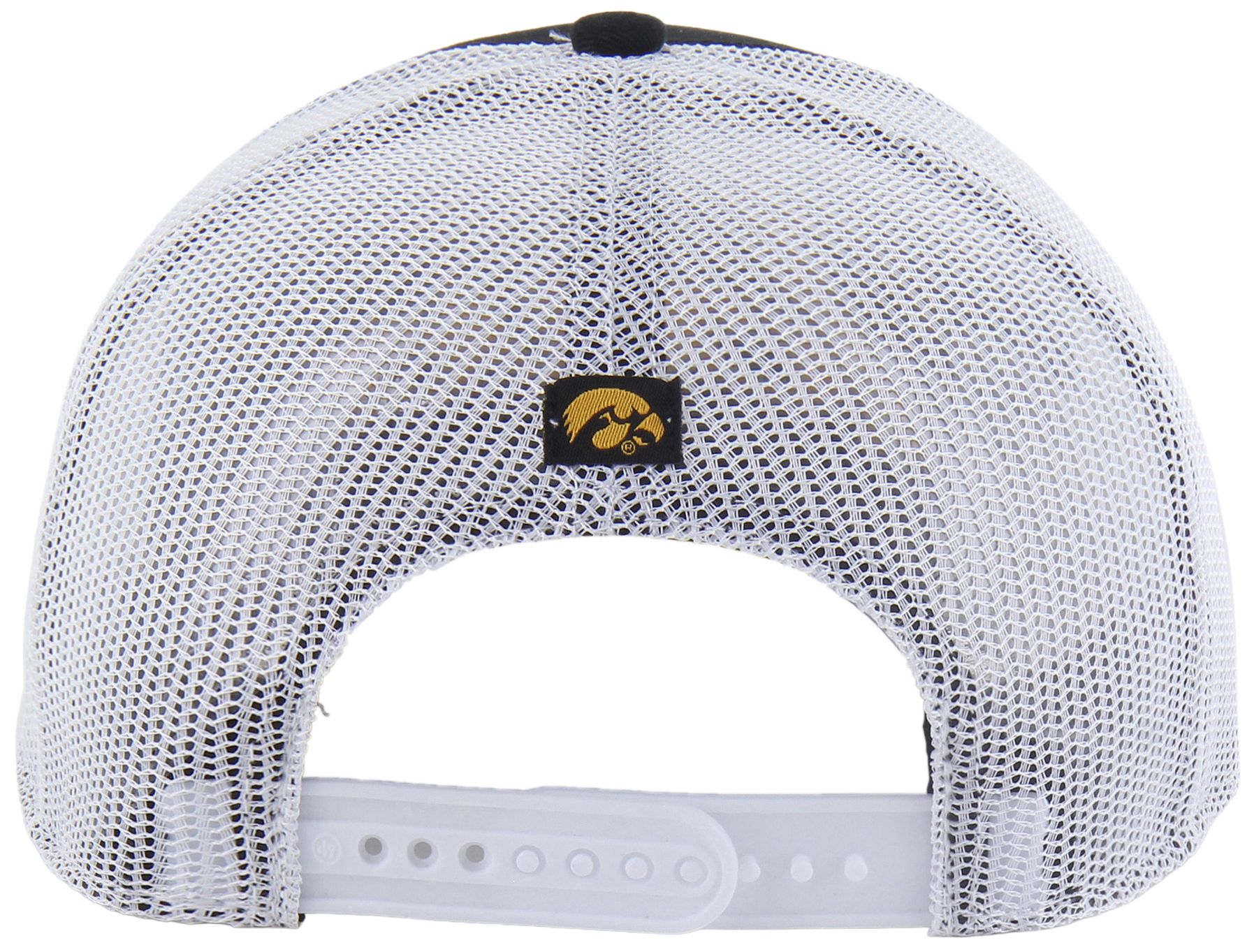 '47 Adult Iowa Hawkeyes Black Overhand Adjustable Trucker Hat product image