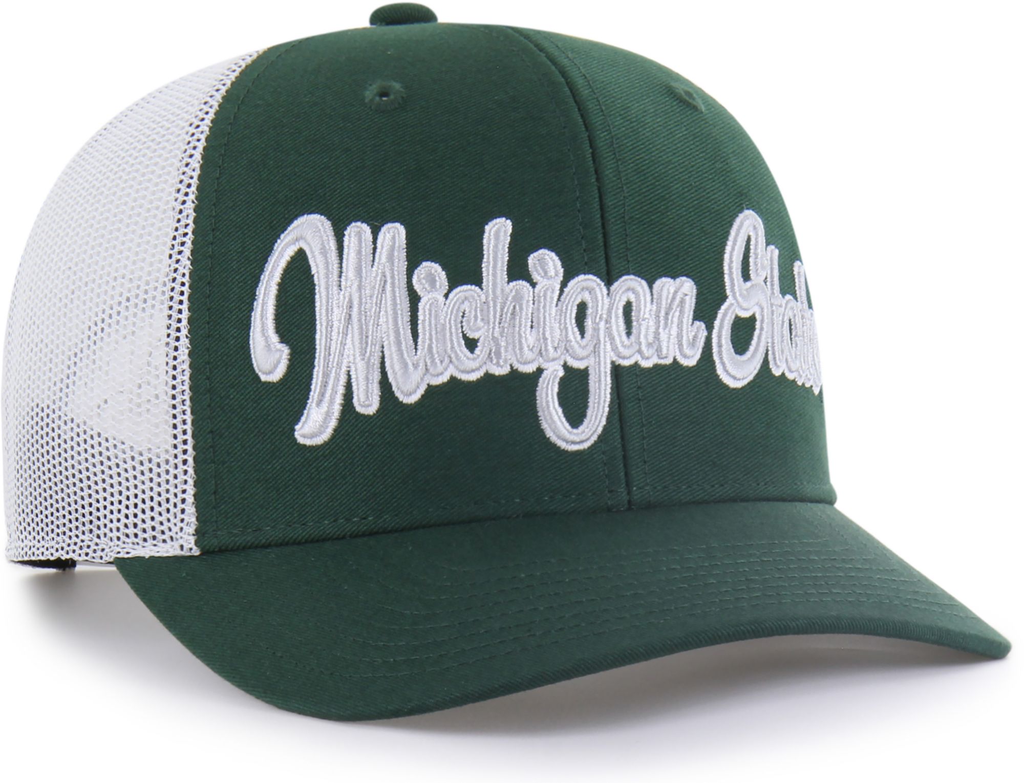 '47 Adult Michigan State Spartans Dark Green Overhand Adjustable Trucker Hat product image