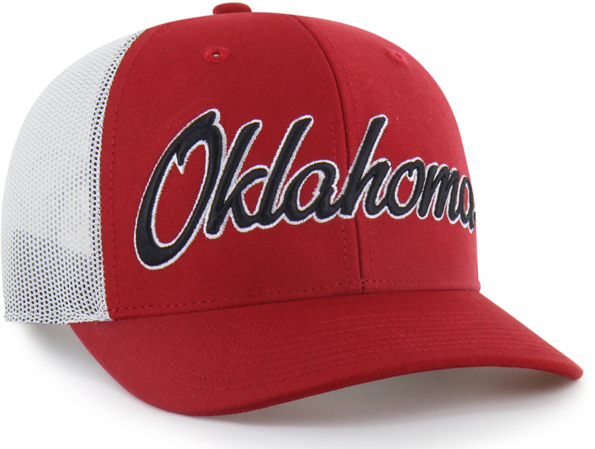 '47 Adult Oklahoma Sooners Cayenne Overhand Adjustable Trucker Hat product image