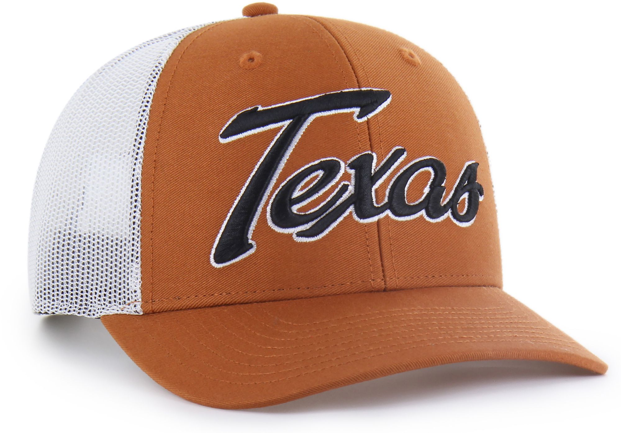 '47 Adult Texas Longhorns Burnt Orange Overhand Adjustable Trucker Hat product image