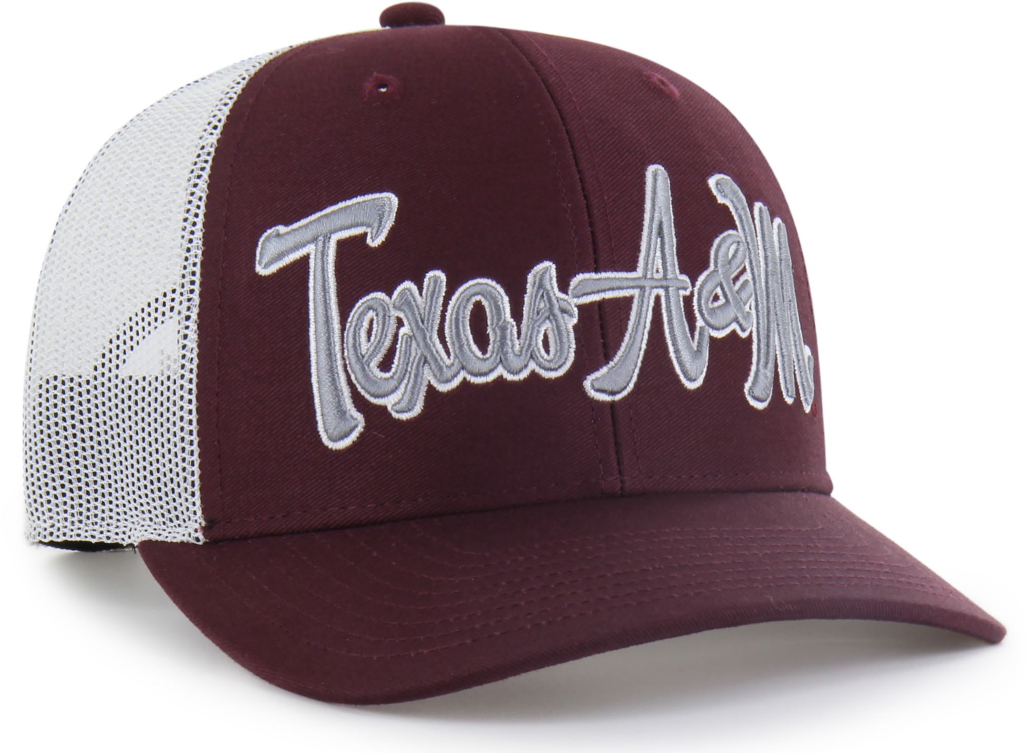 '47 Adult Texas A&M Aggies Dark Maroon Overhand Adjustable Trucker Hat product image