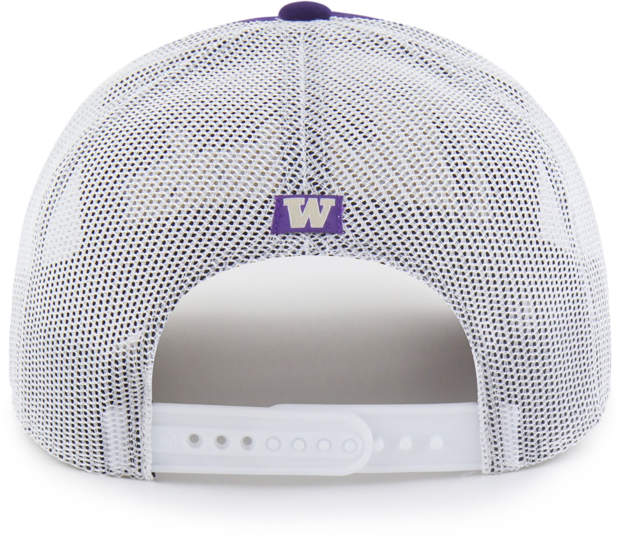 '47 Adult Washington Huskies Purple Overhand Adjustable Trucker Hat product image