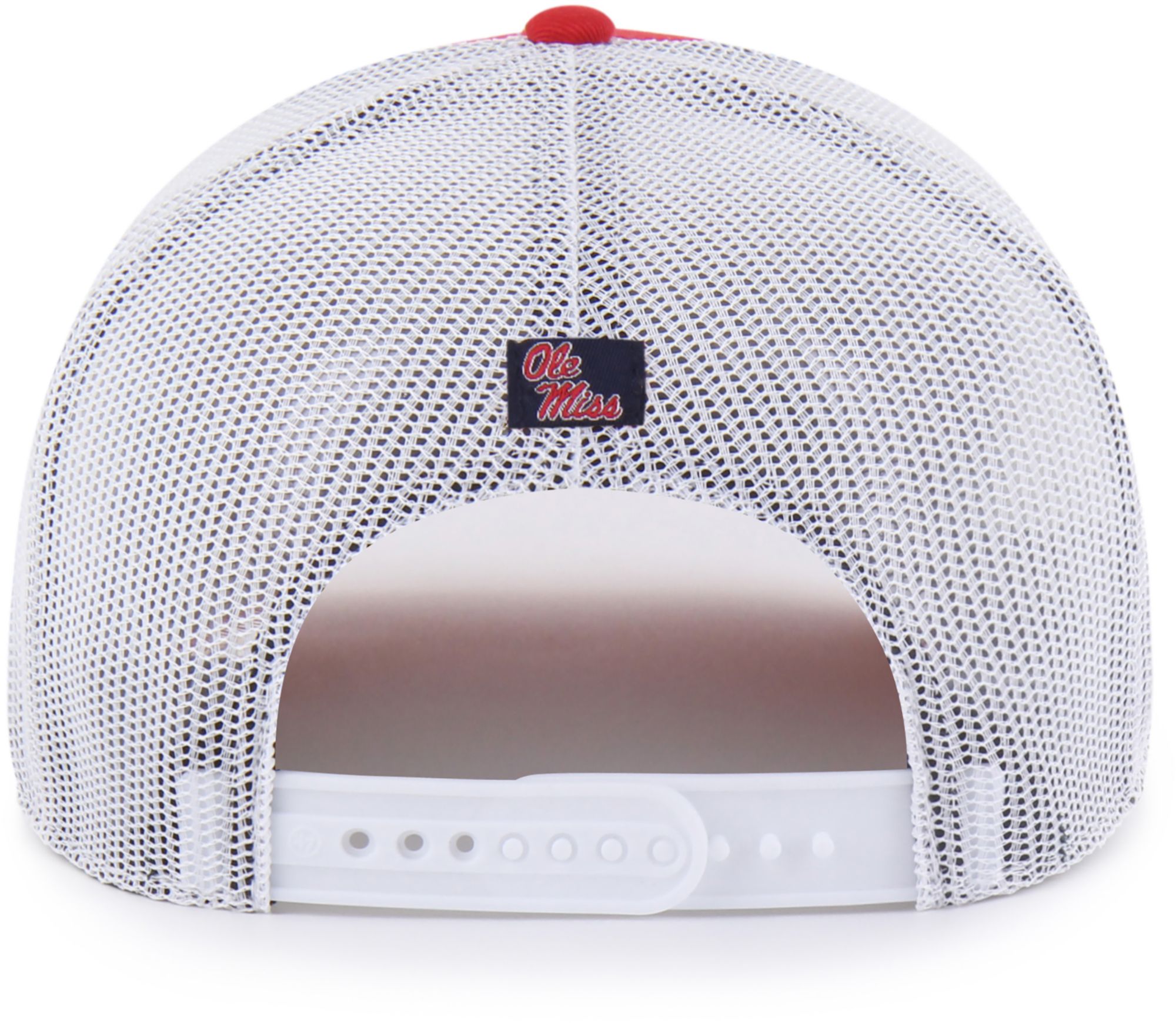 '47 Adult Ole Miss Rebels Red Overhand Adjustable Trucker Hat product image