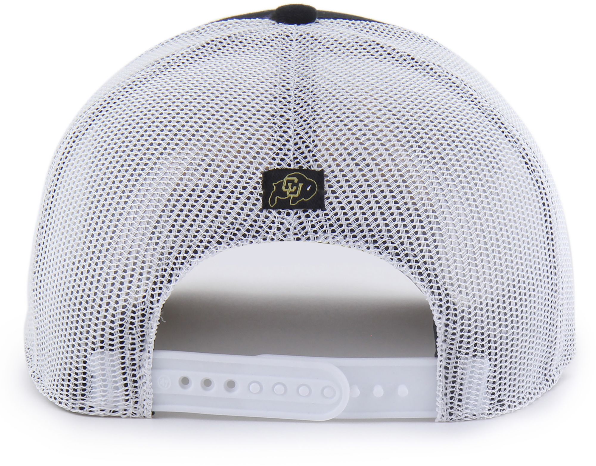 '47 Adult Colorado Buffaloes Black Overhand Adjustable Trucker Hat product image