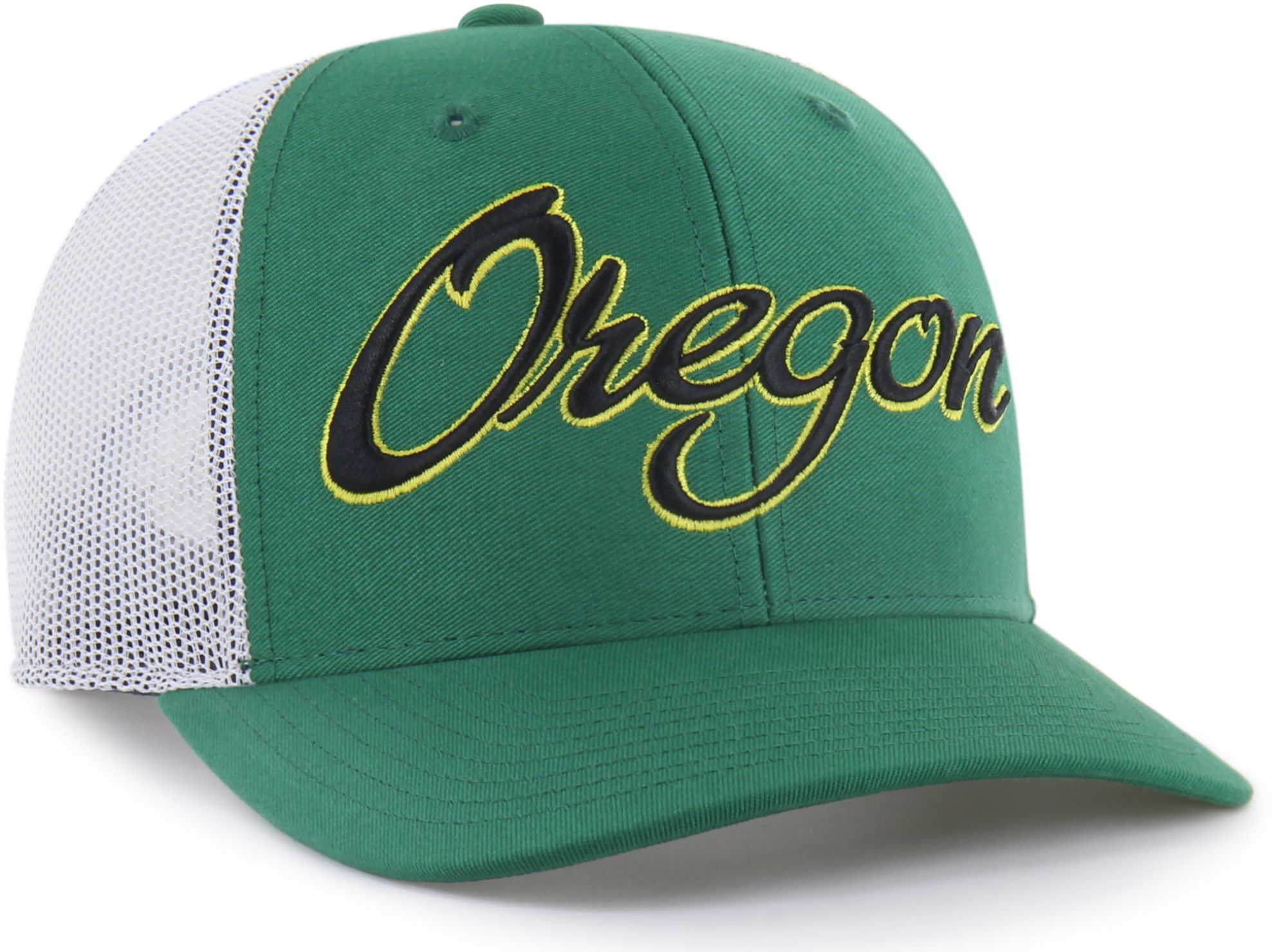 '47 Adult Oregon Ducks Kelly Overhand Adjustable Trucker Hat product image