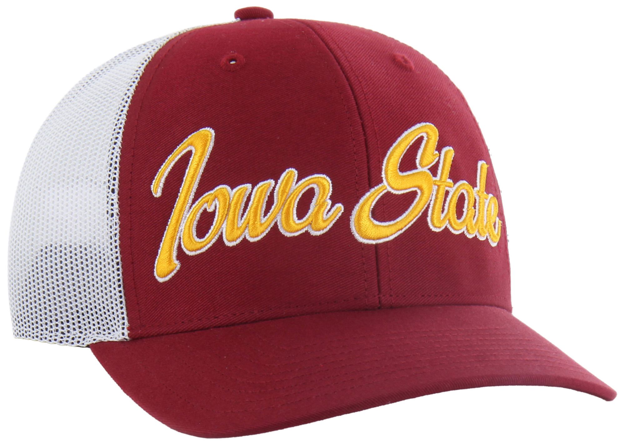 '47 Adult Iowa State Cyclones Razor Red Overhand Adjustable Trucker Hat product image