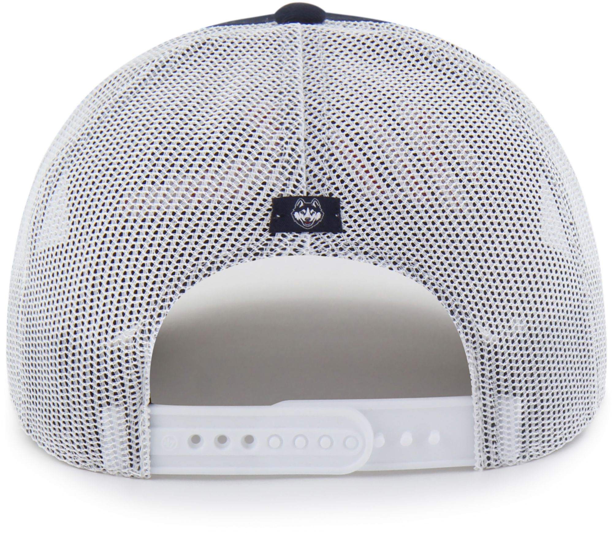 '47 Adult UConn Huskies Navy Overhand Adjustable Trucker Hat product image