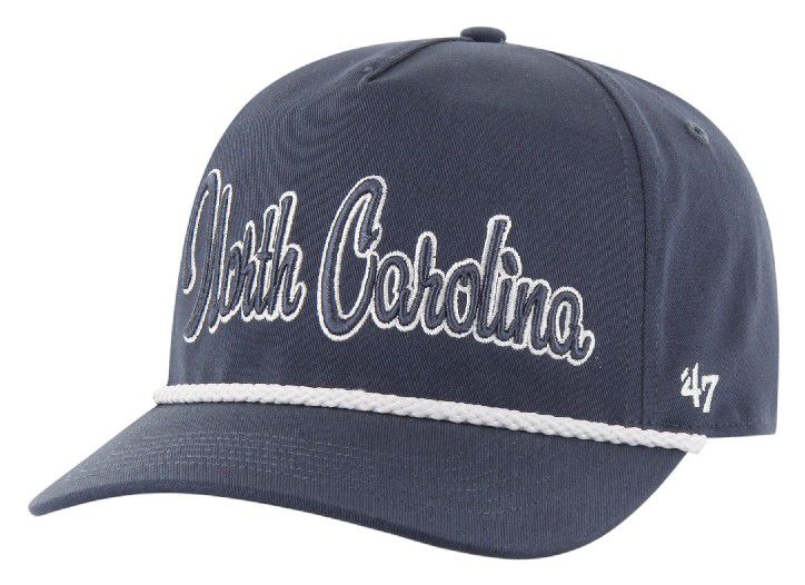 '47 Adult North Carolina Tar Heels Vintage Navy Overhand Hitch Adjustable Hat product image