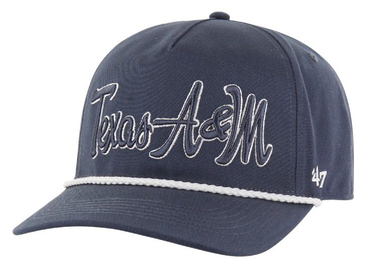 '47 Adult Texas A&M Aggies Vintage Navy Overhand Hitch Adjustable Hat product image