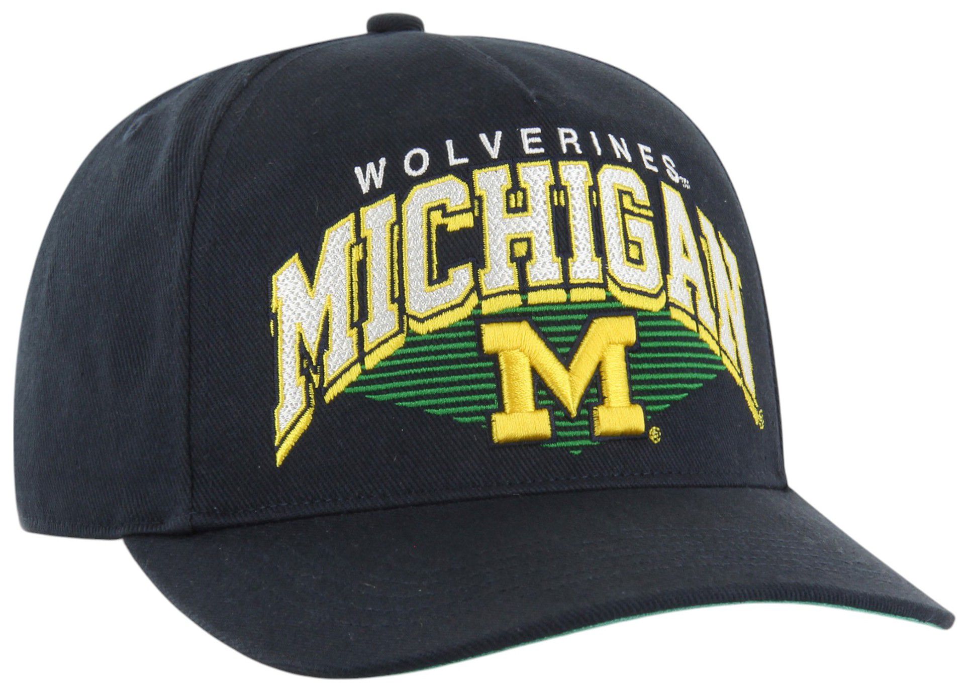 '47 Adult Michigan Wolverines NAVY Pomona Hitch Adjustable Hat product image