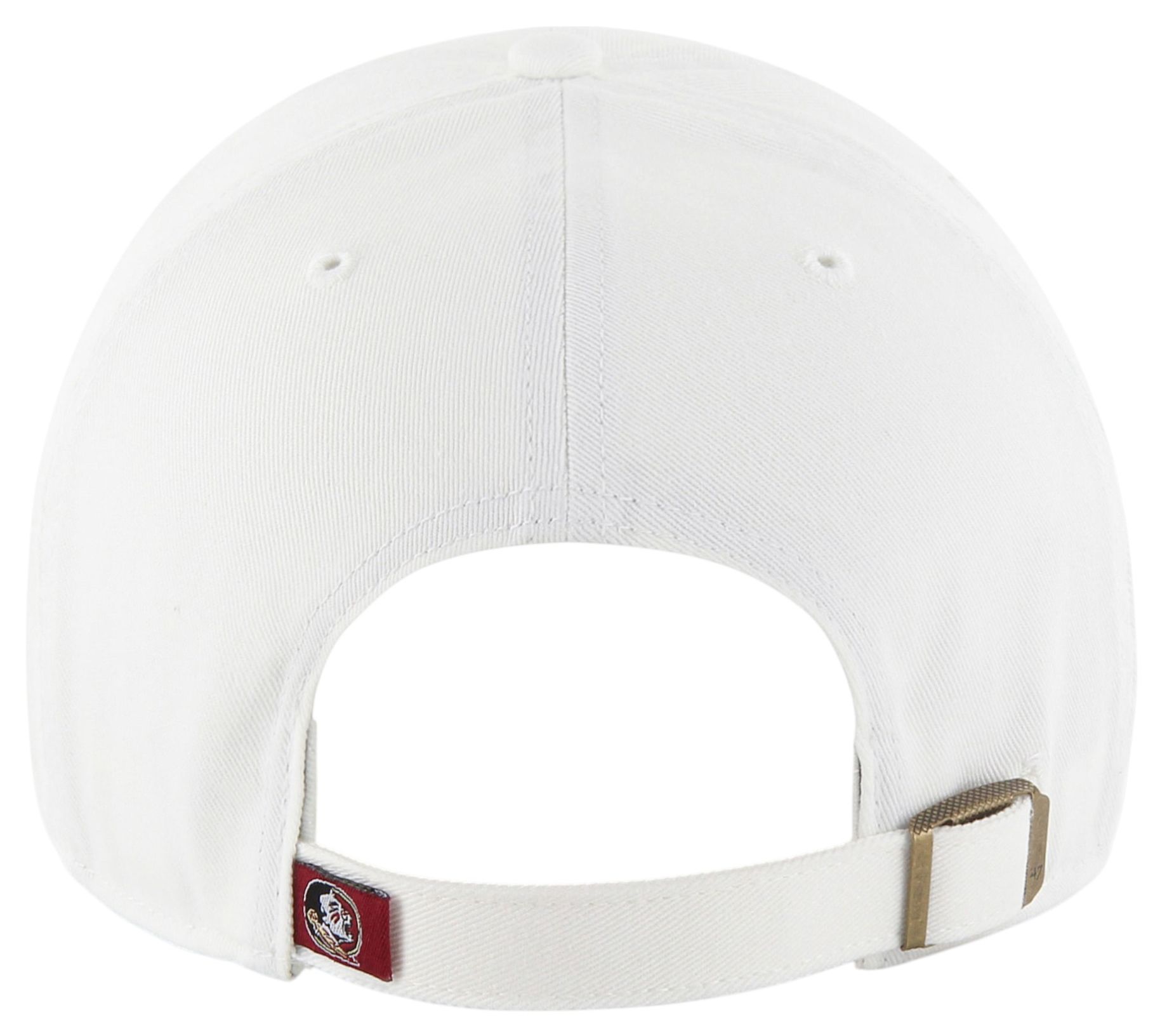 '47 Adult Florida State Seminoles White Clean Up Adjustable Hat product image