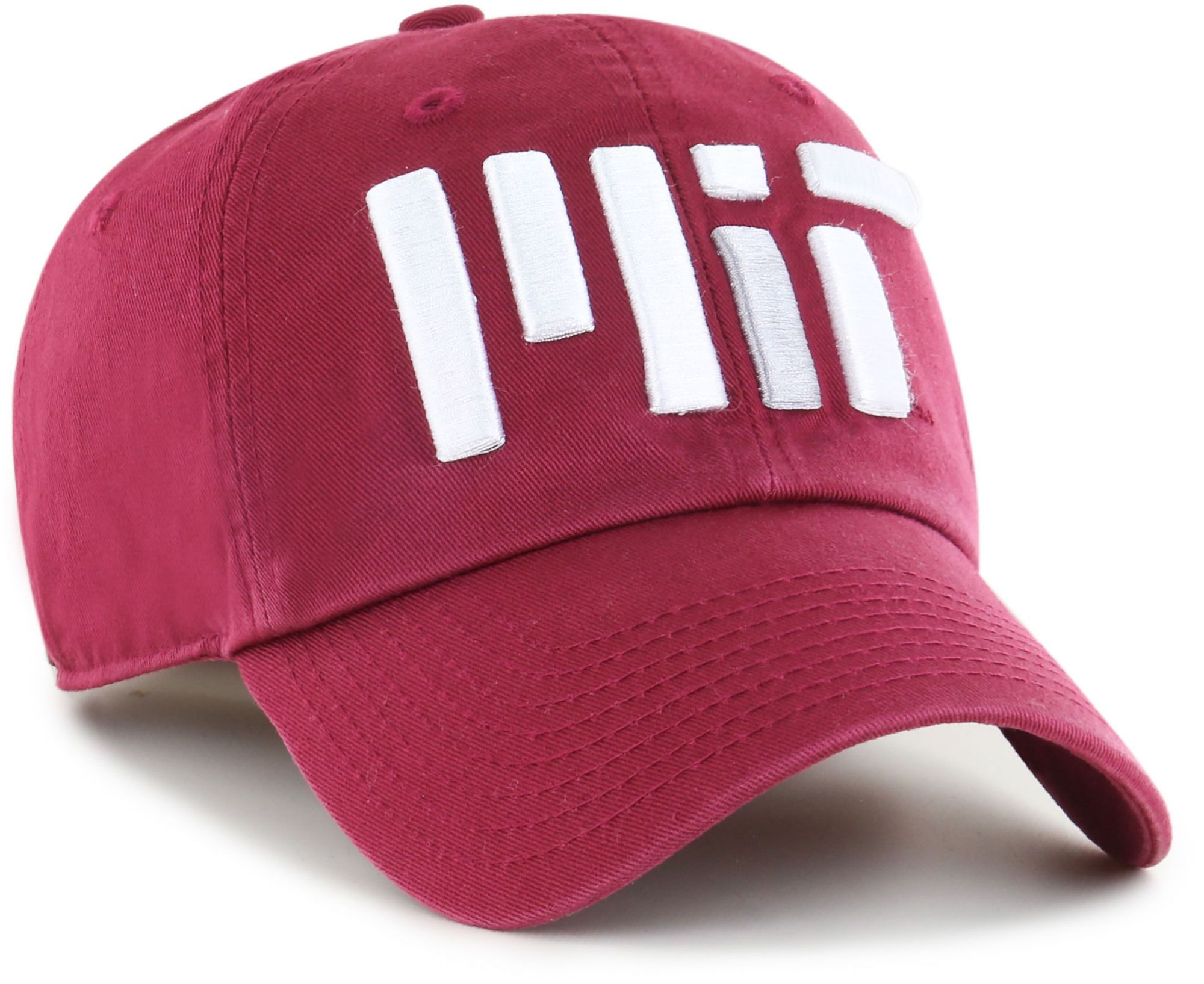 '47 Men's MIT Beavers Cardinal Logo Clean Up Adjustable Hat product image