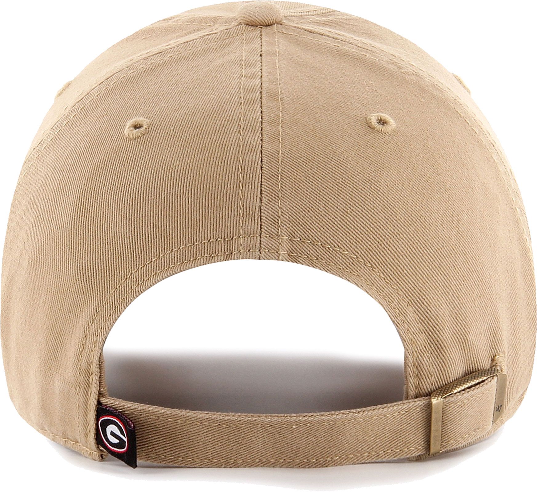 ‘47 Men's Georgia Bulldogs Khaki Clean Up Adjustable Hat