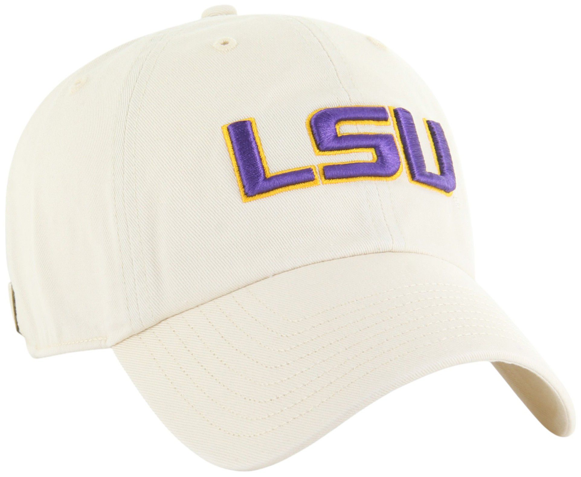 '47 Adult LSU Tigers Natural TC Fashion Logo Clean Up Adjustable Hat product image