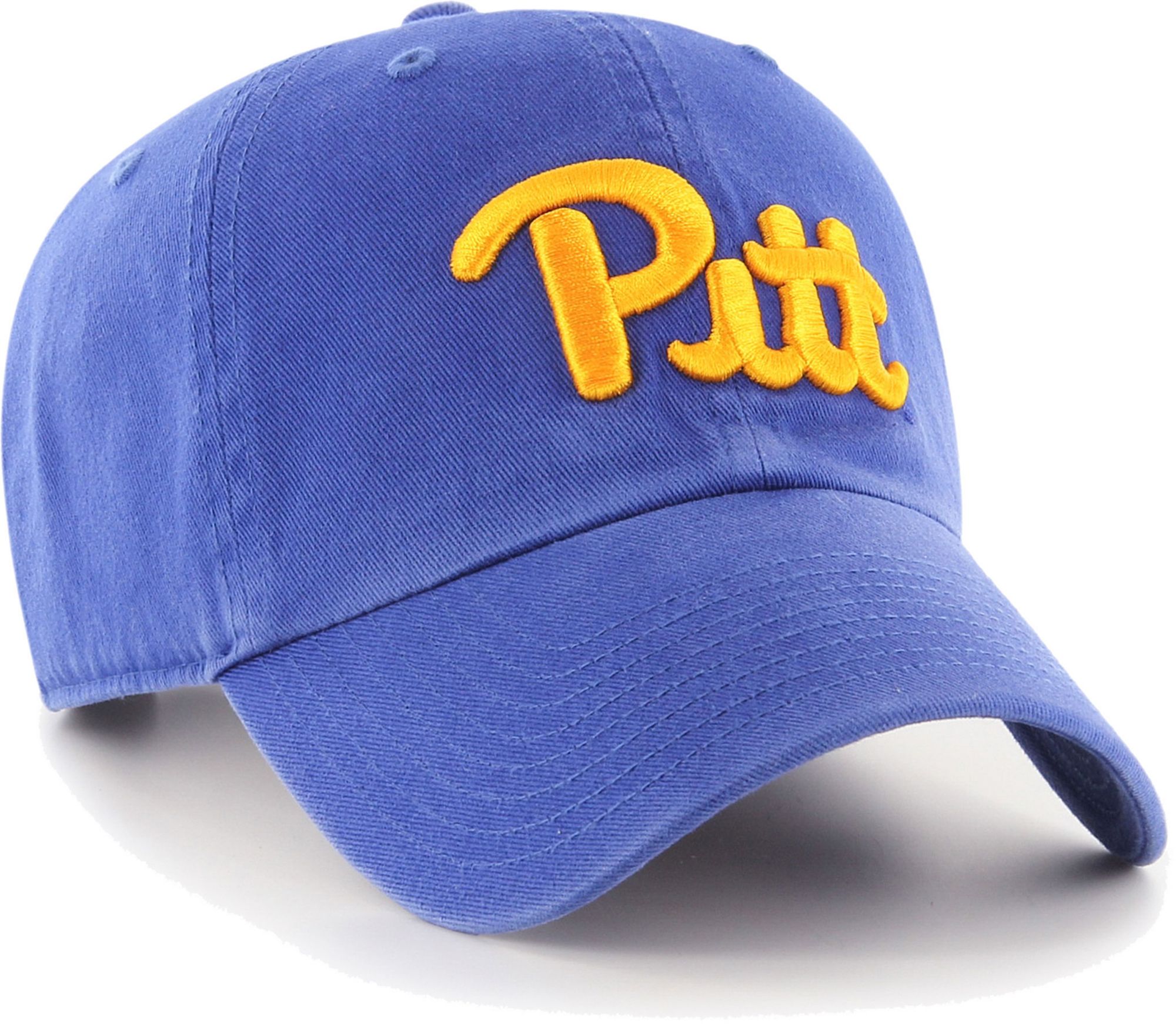 ‘47 Men's Pitt Panthers Blue Clean Up Adjustable Hat