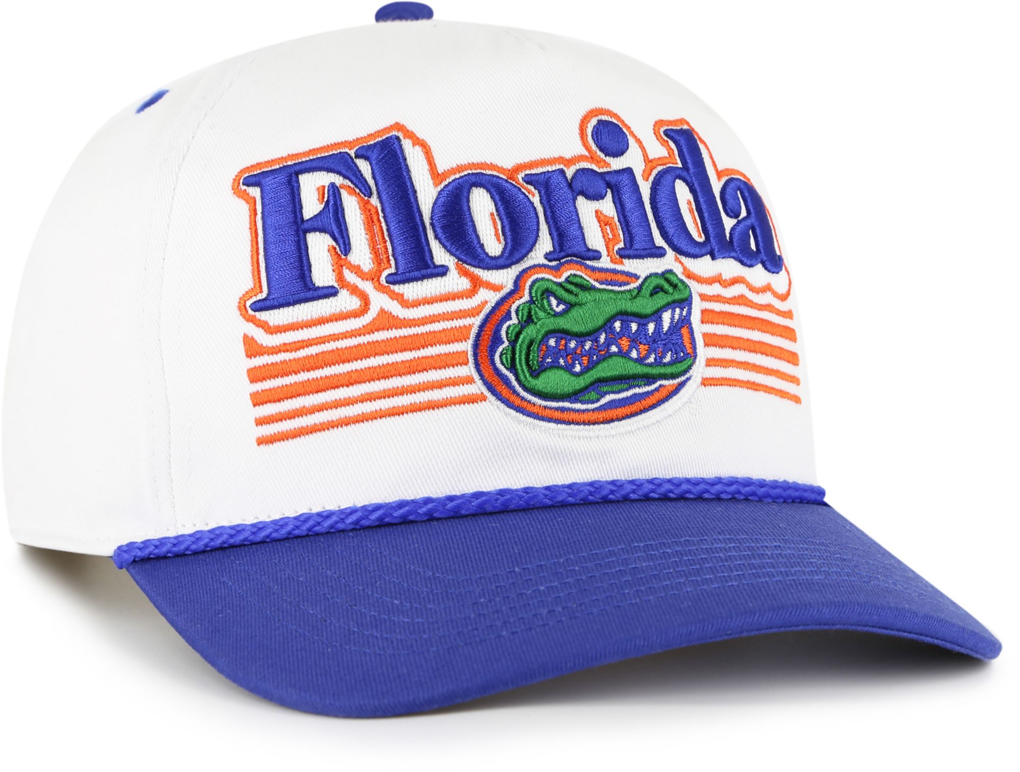 '47 Adult Florida Gators White Script Fade Hitch Adjustable Hat product image